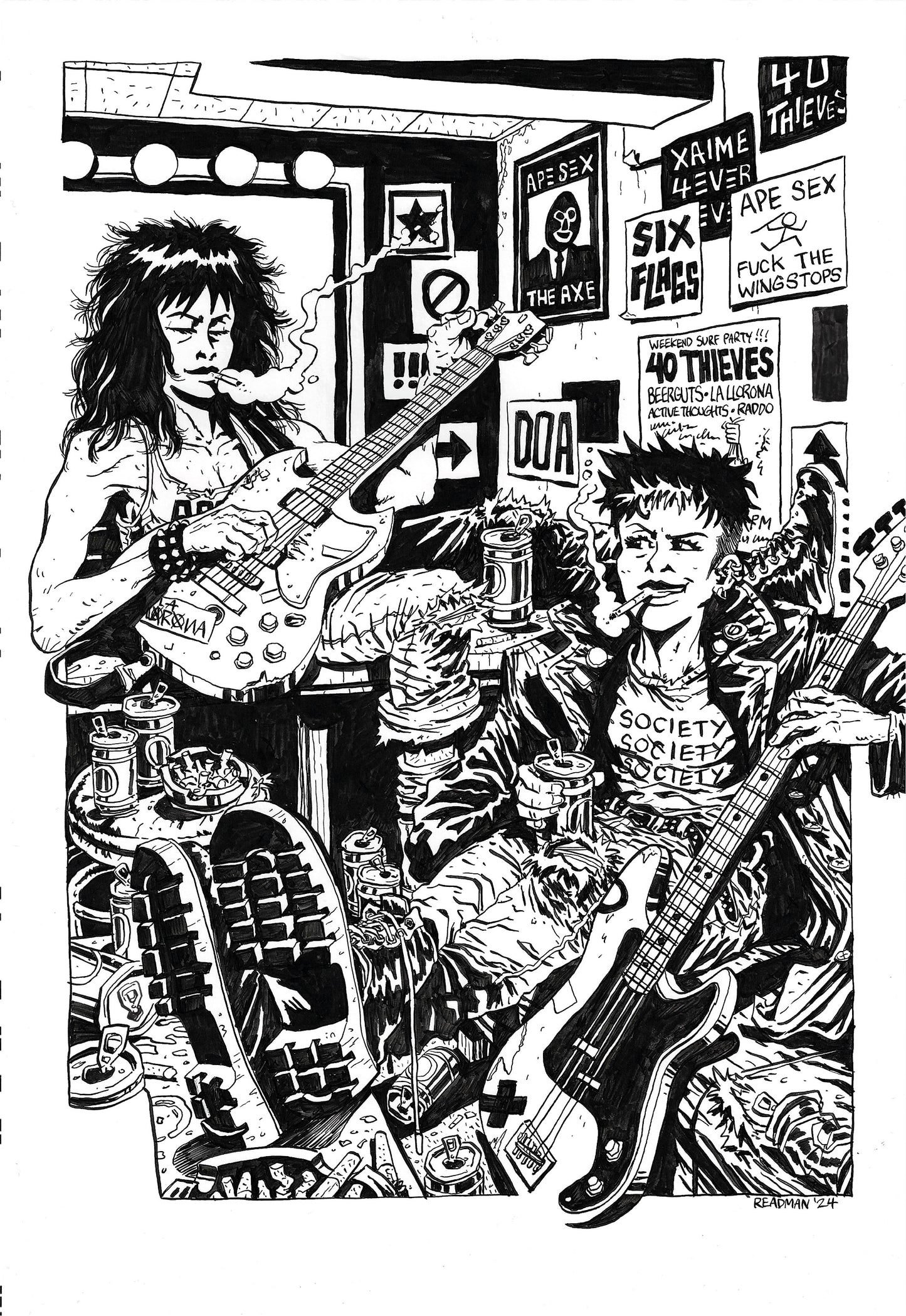 Anna Readman Commissions (Thought Bubble + Mail Order)