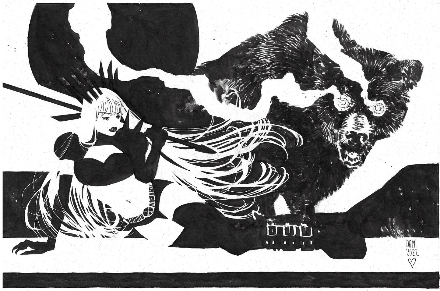 Dani Commission (NYCC, Baltimore Comic Con, Thought Bubble + Mail Order)