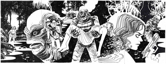 Universal Monsters Creature From The Black Lagoon Lives! 01-04 Connecting Covers