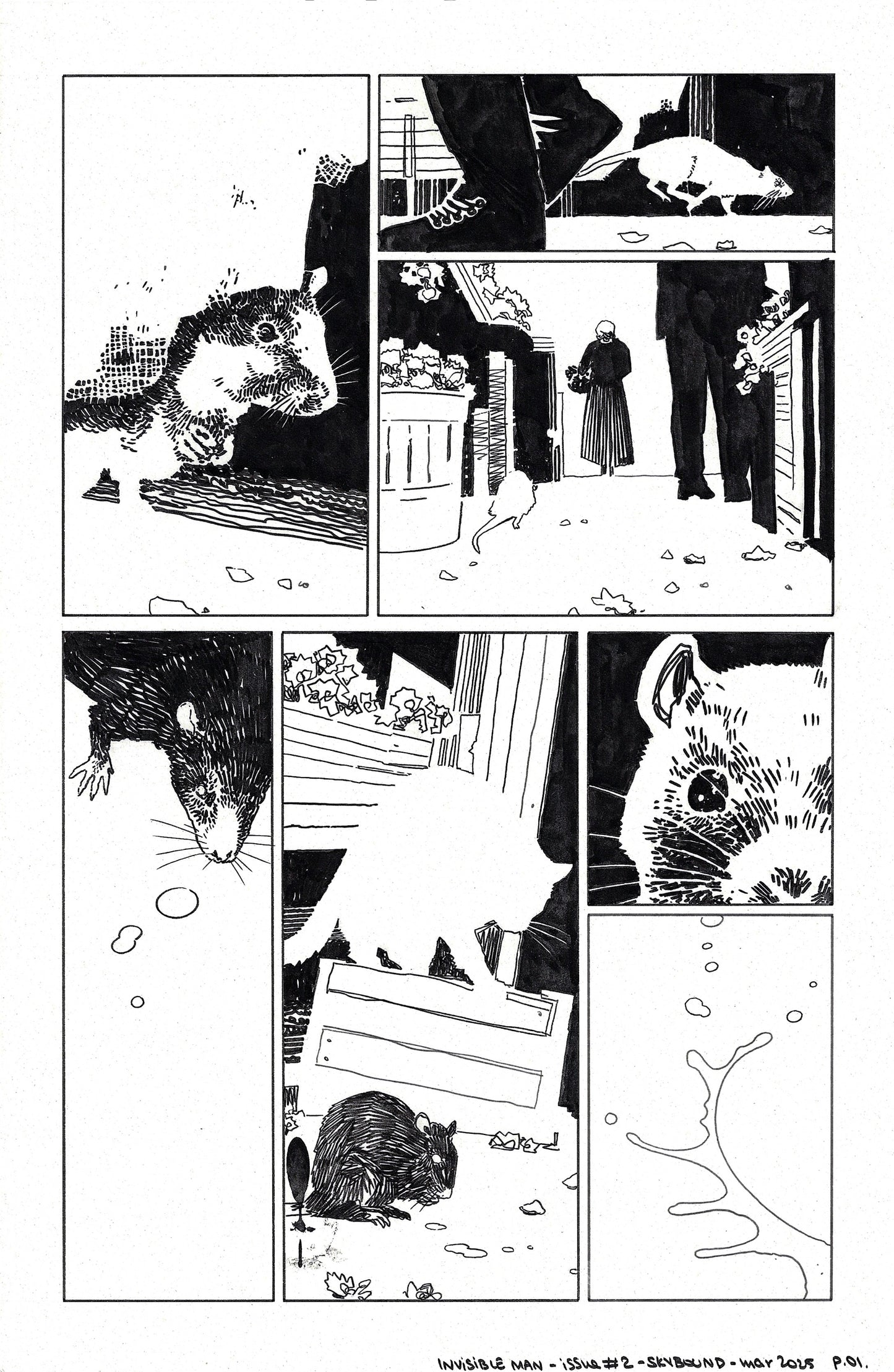 Invisible Man - #2 Page 1