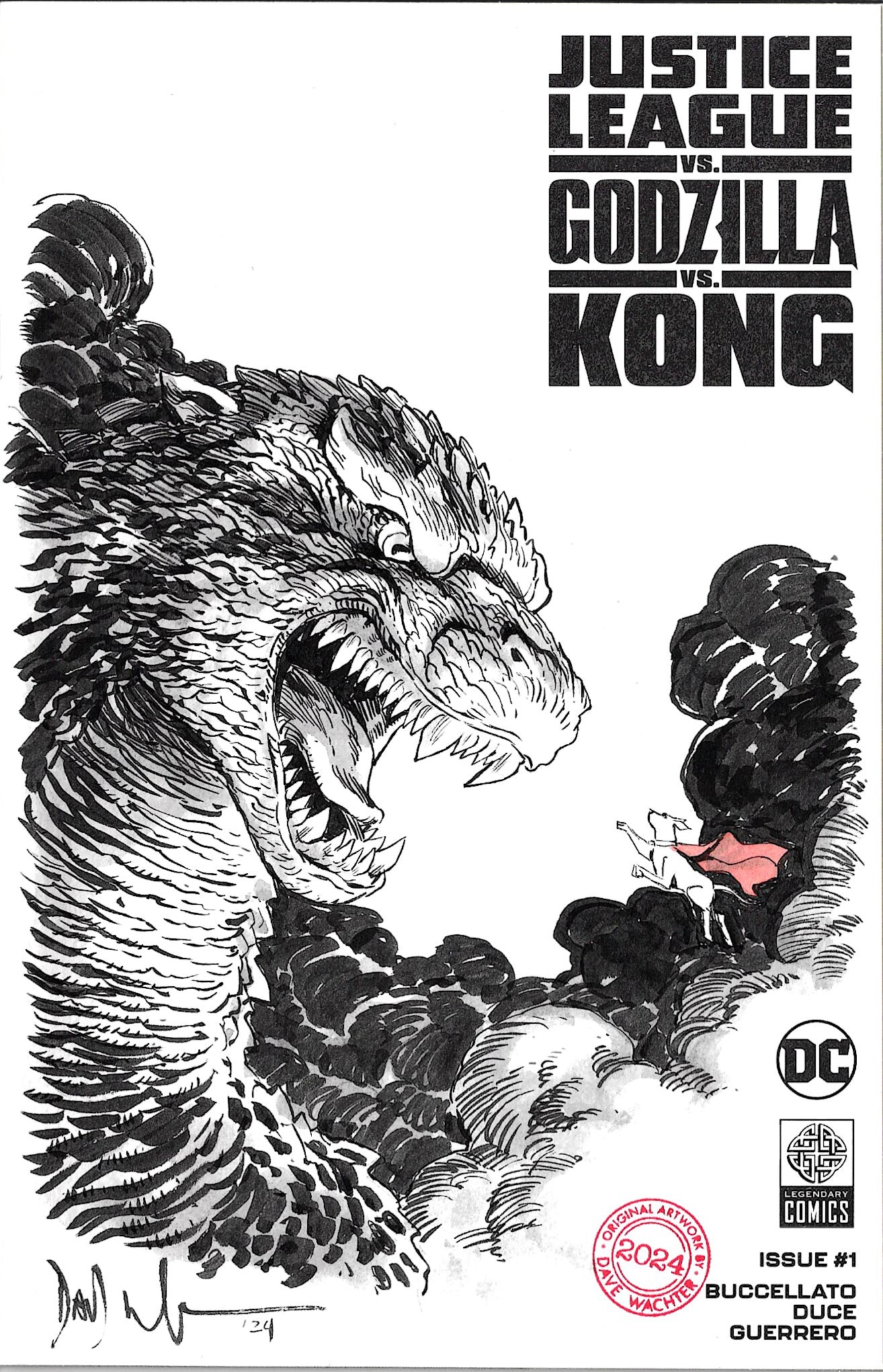 Dave Wachter Commission (Heroes Con, Granite State + Mail Order)