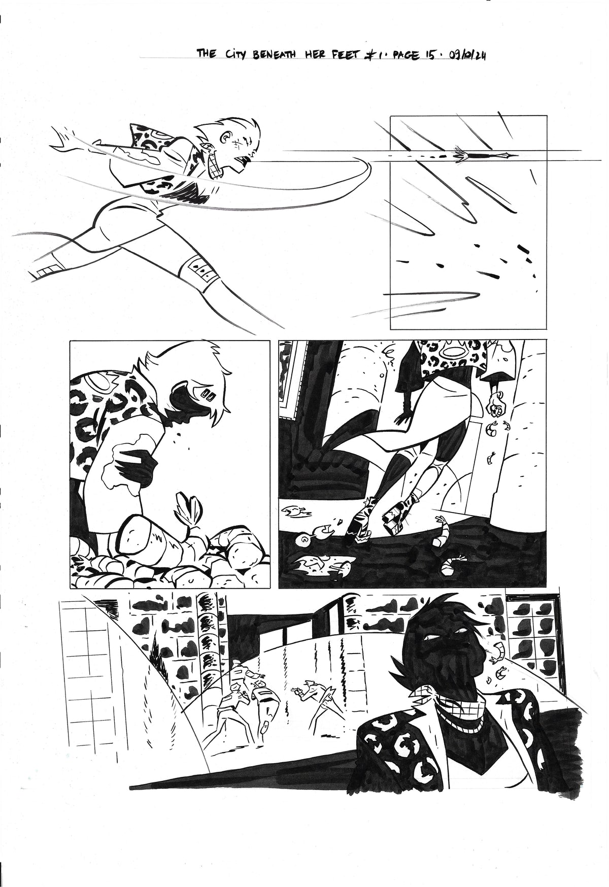 The City Beneath Her Feet - #1 Page 15