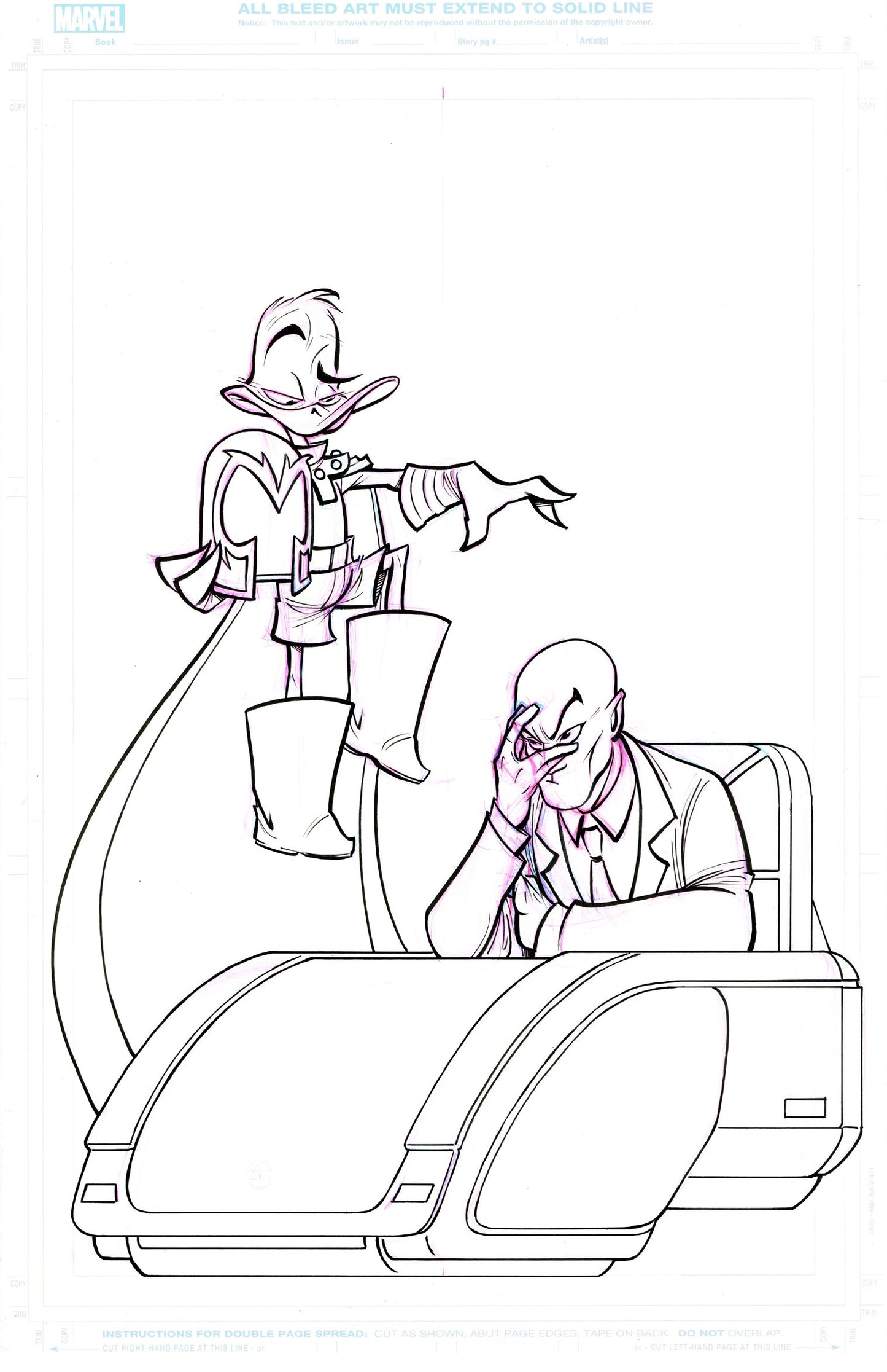 Magneto - #1 Howard the Duck Variant Cover