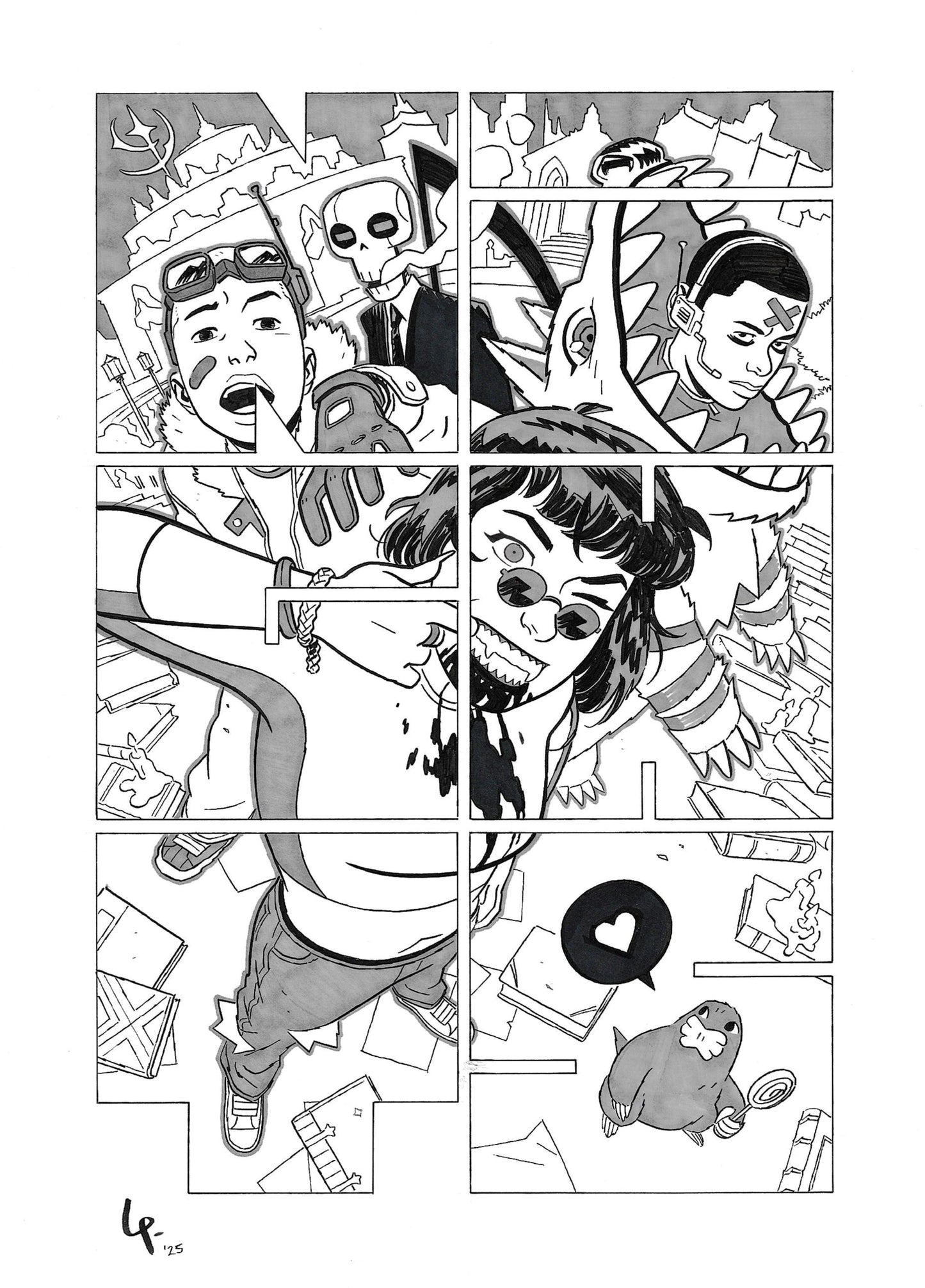 Luigi Formisano Commission (Thought Bubble + Mail Order)