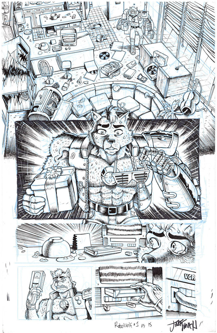 RoboWolf - #1 Page 15