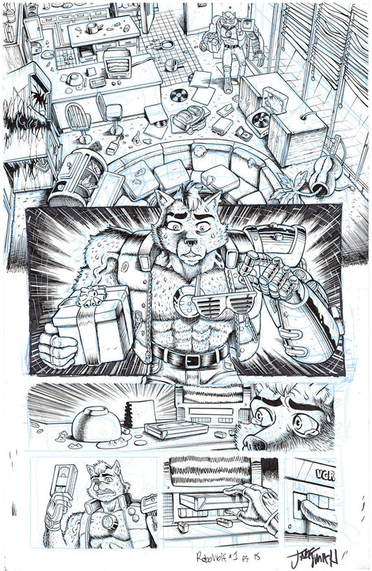 RoboWolf - #1 Page 15