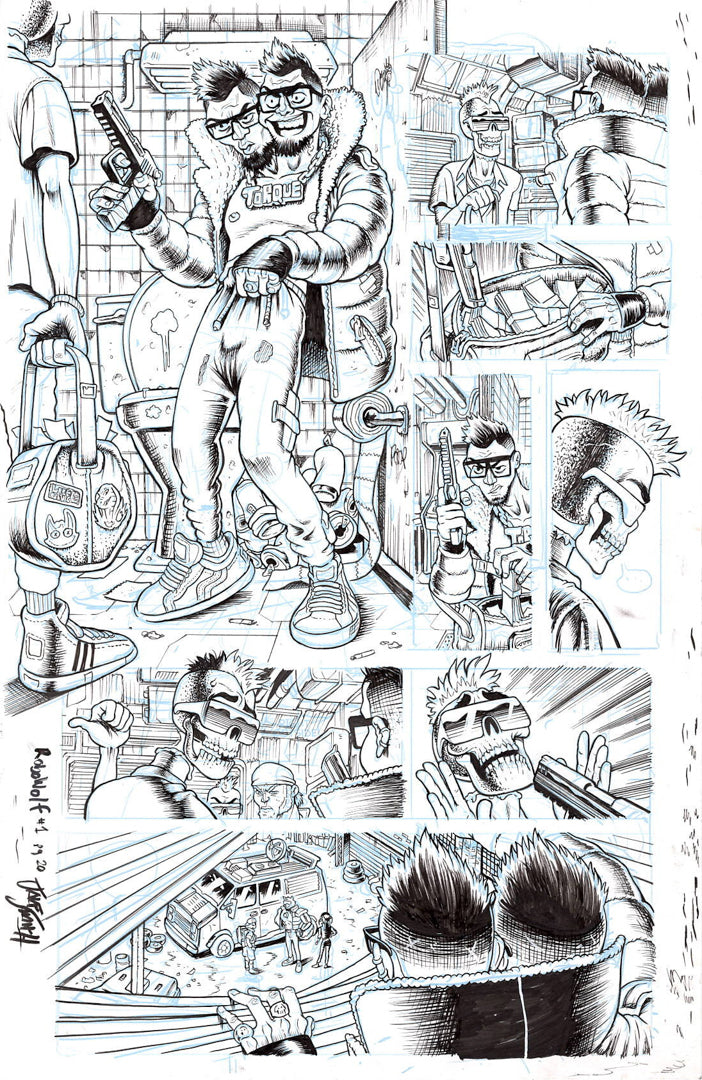 RoboWolf - #1 Page 20