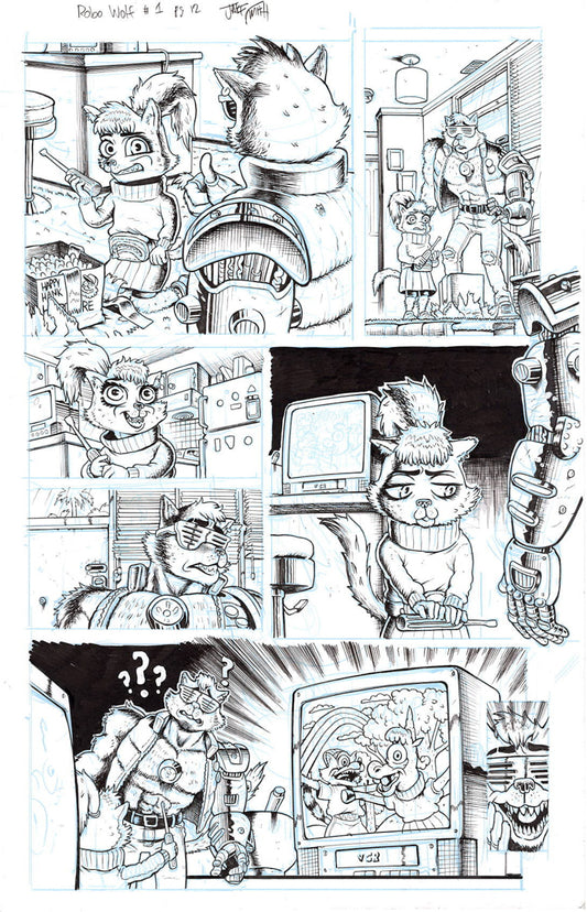 RoboWolf - #1 Page 12