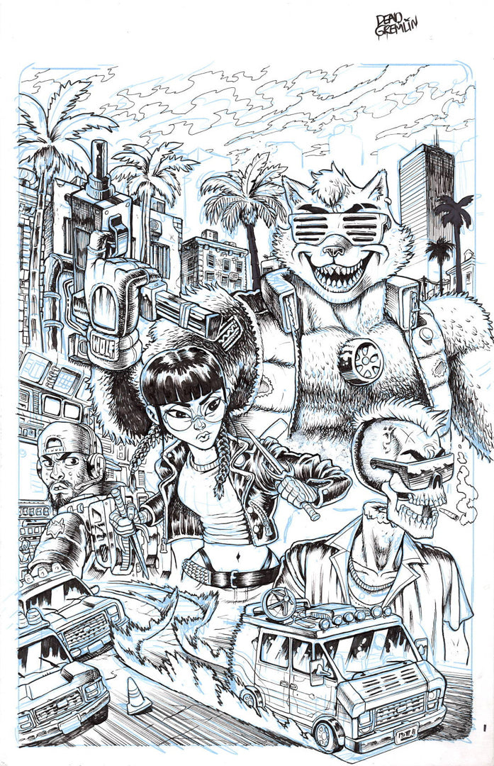 RoboWolf - #1 Cover