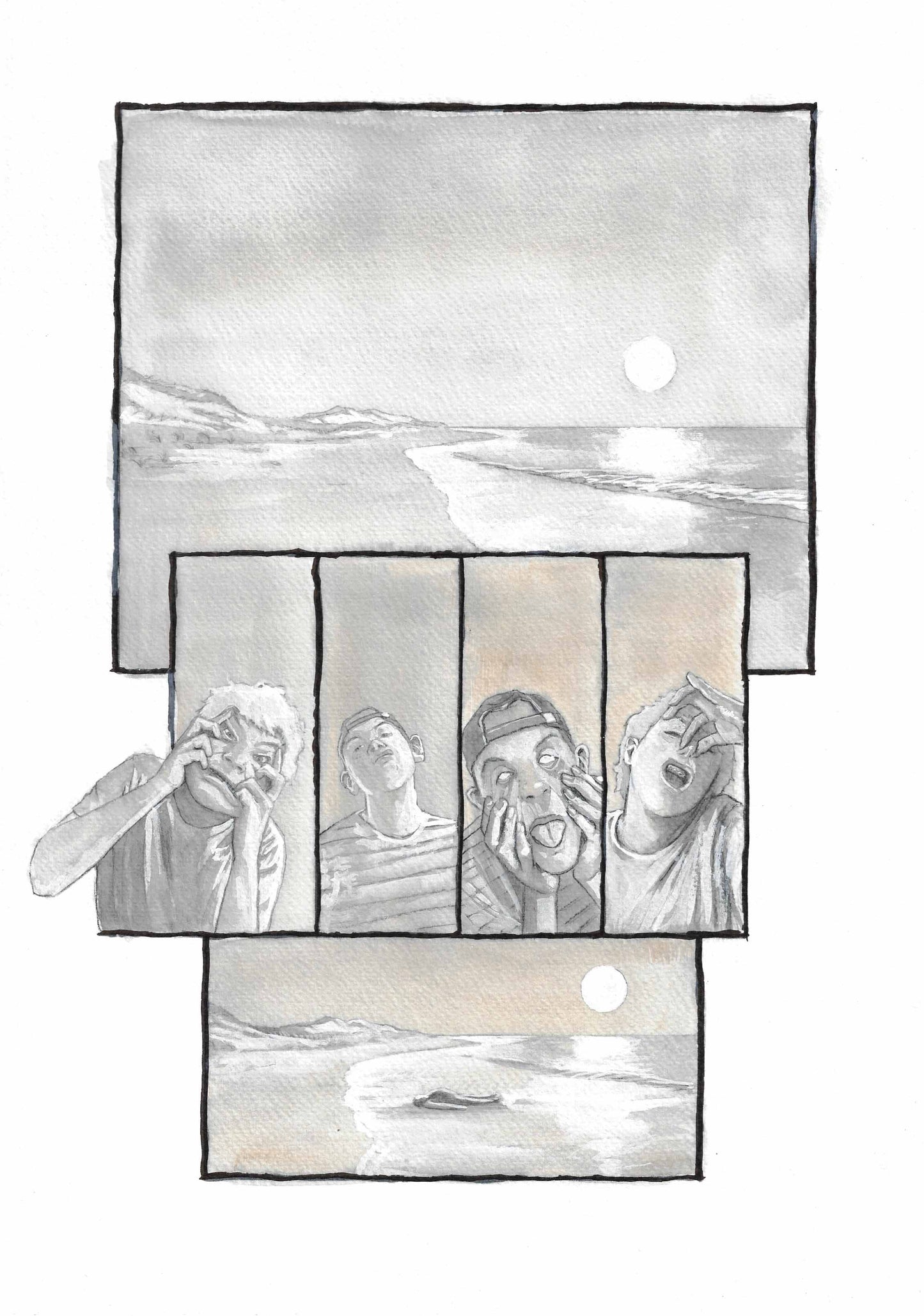 Hello Darkness - #14 Making Faces Page 1