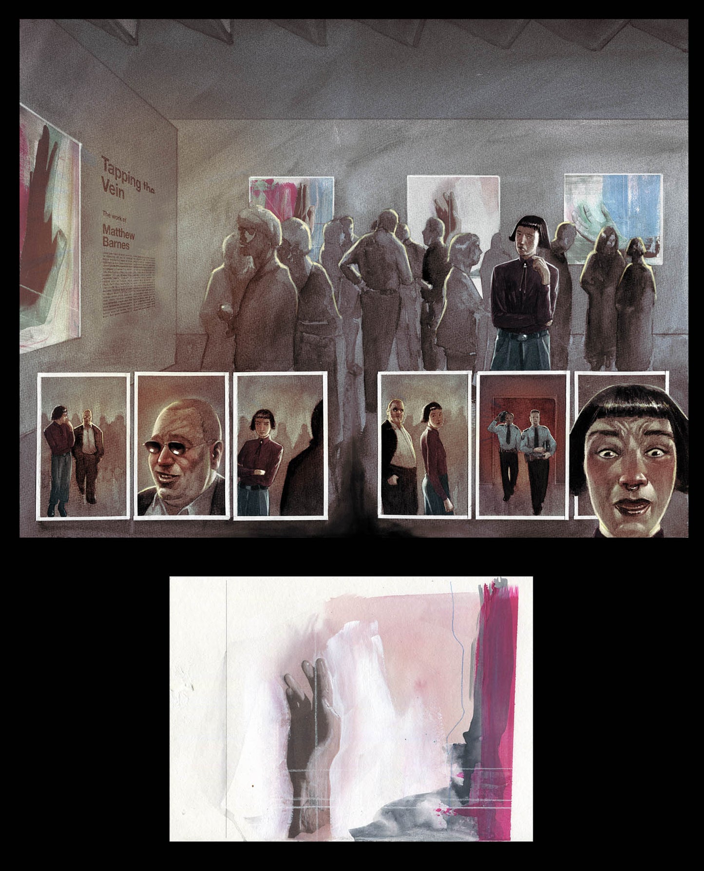 The Patron #1 - In-world Art 7, Page 18, 19