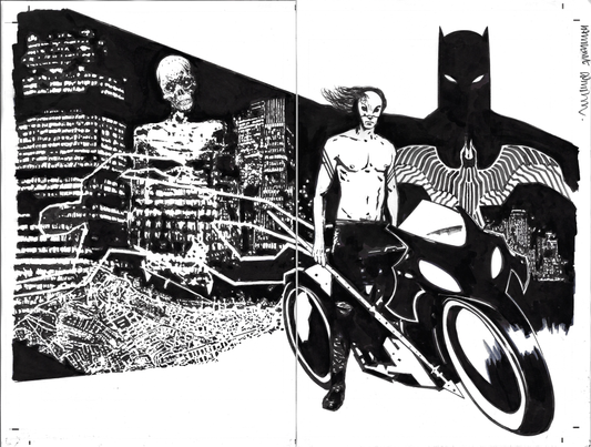 Batman Unused Pitch Art