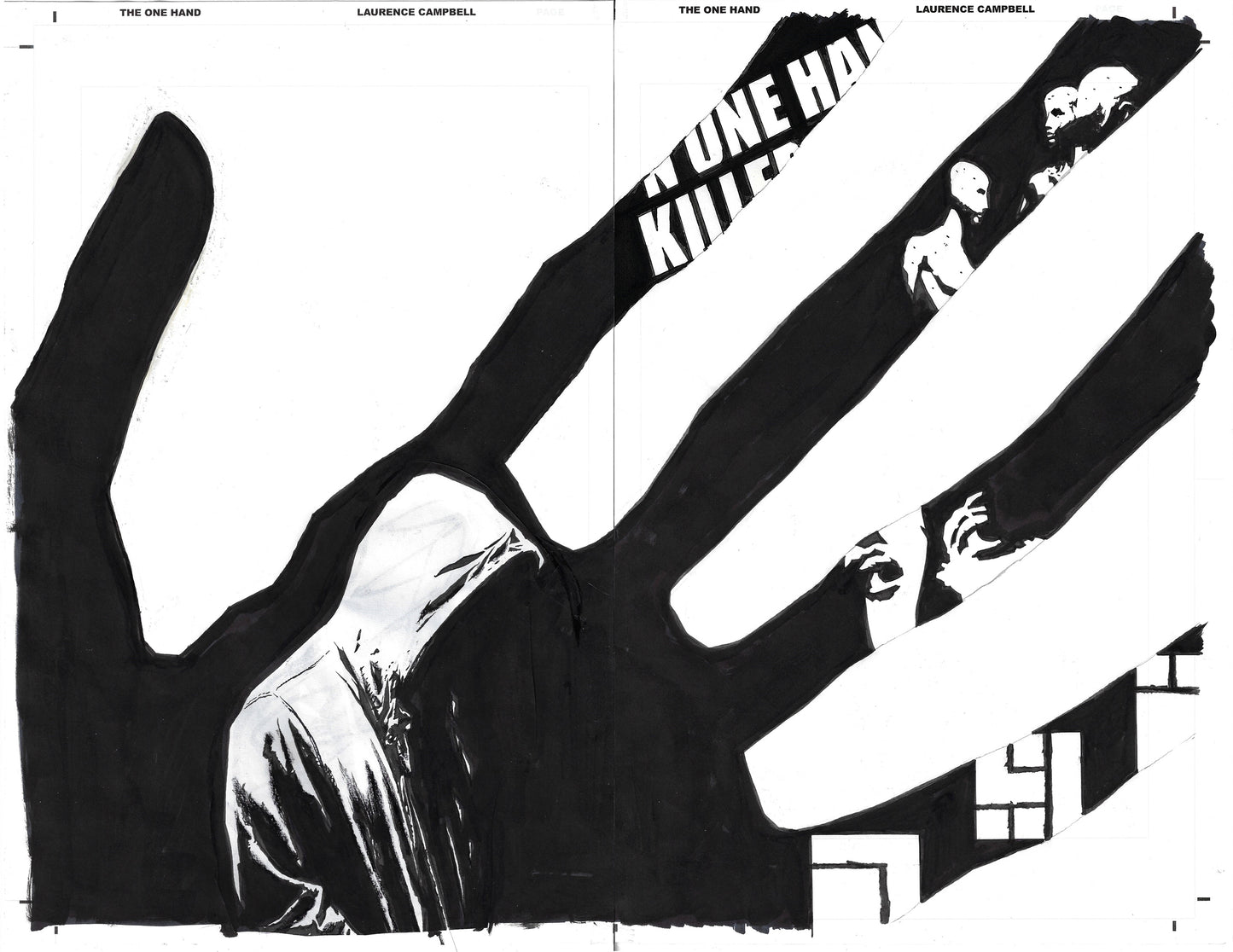The One Hand #2/ The Six Fingers #2 Cover
