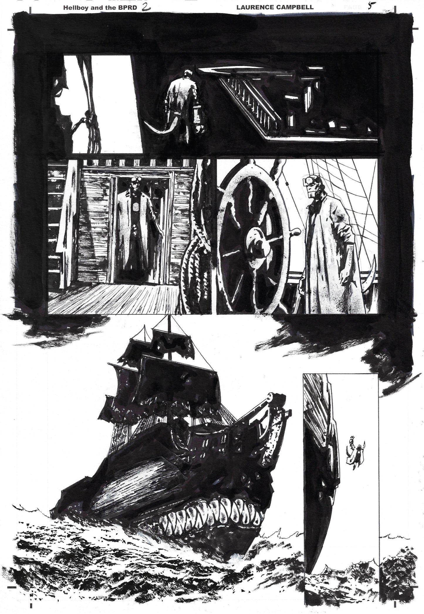 Hellboy & The B.P.R.D.: The Ghost Ships Of Labrador - #2 Page 5