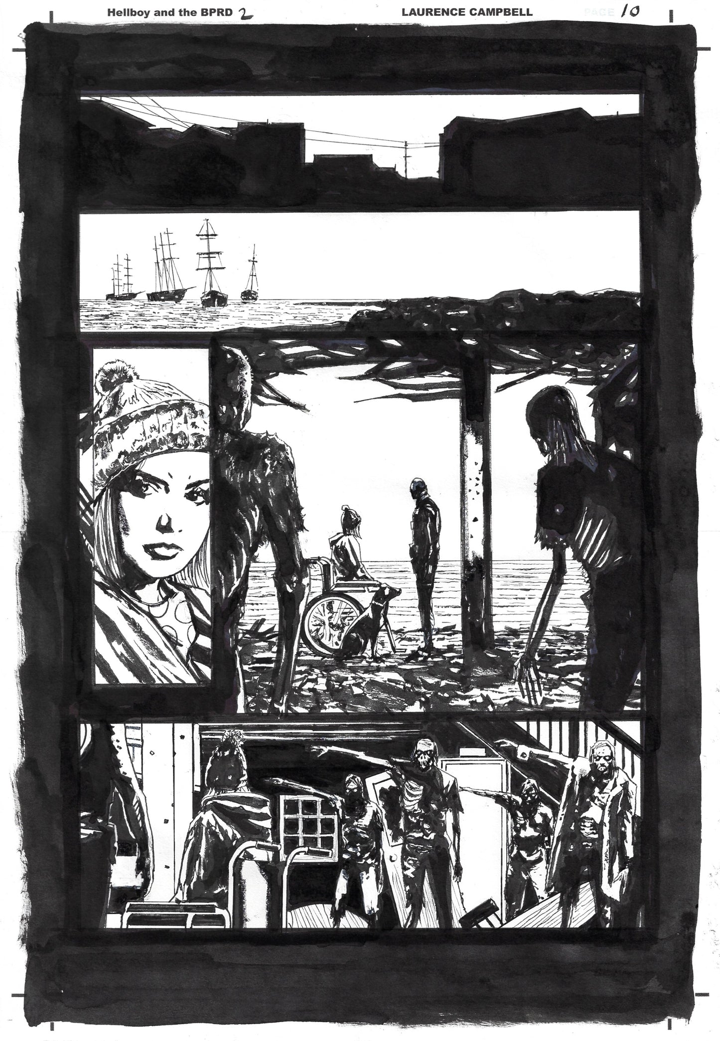 Hellboy & The B.P.R.D.: The Ghost Ships Of Labrador - #2 Page 10