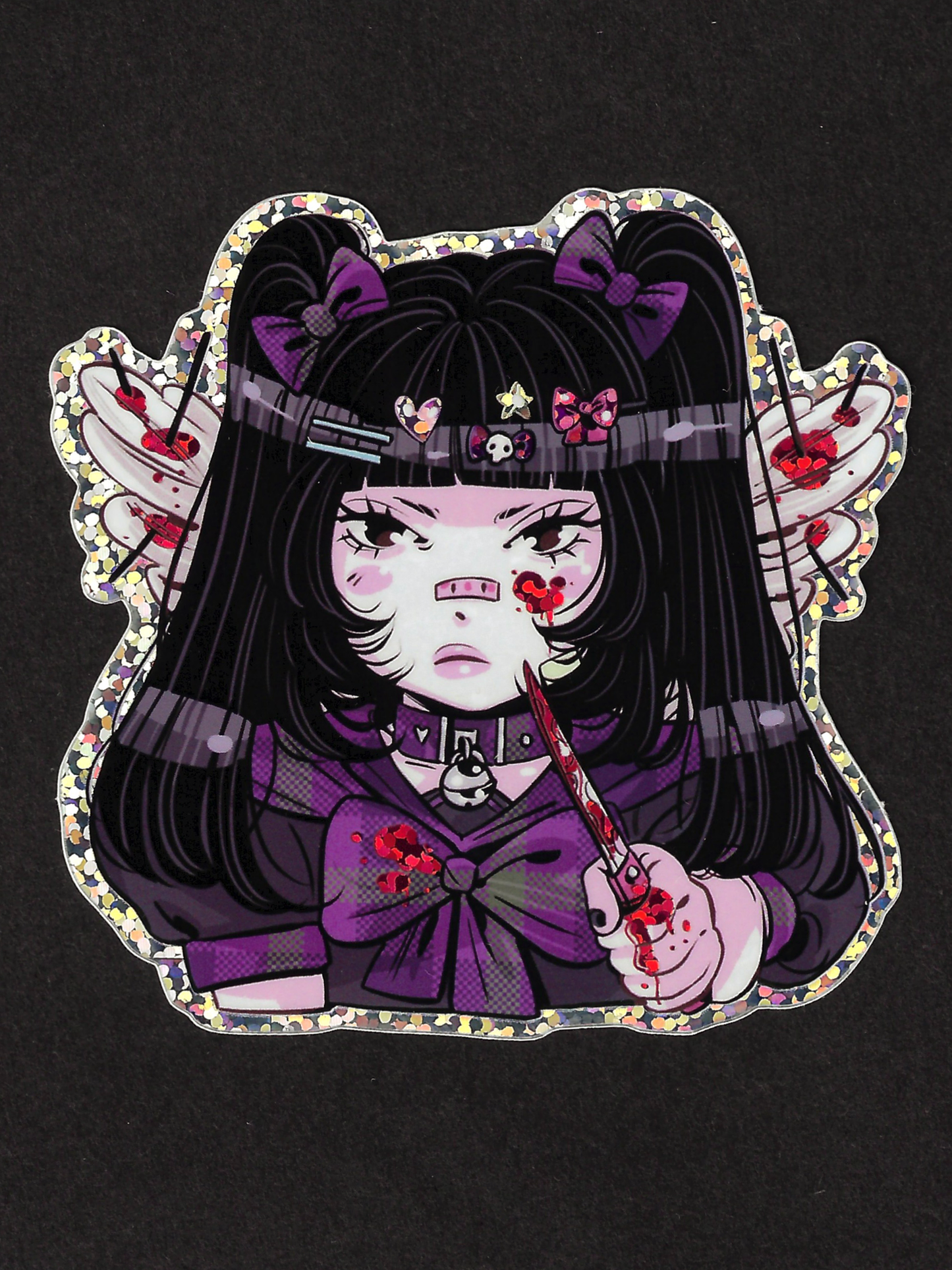 Doll Parts - Maddie Chibi Glitter Sticker