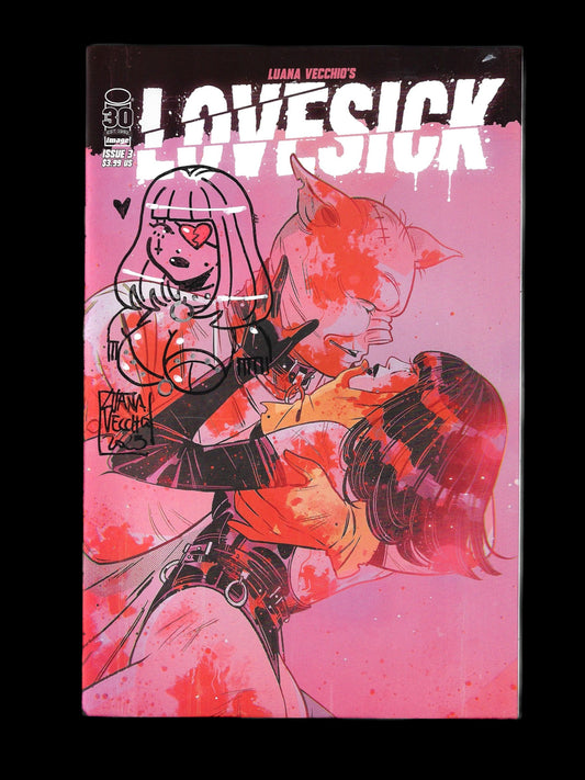 Lovesick - #3 Cover B - REMARQUED/Signed
