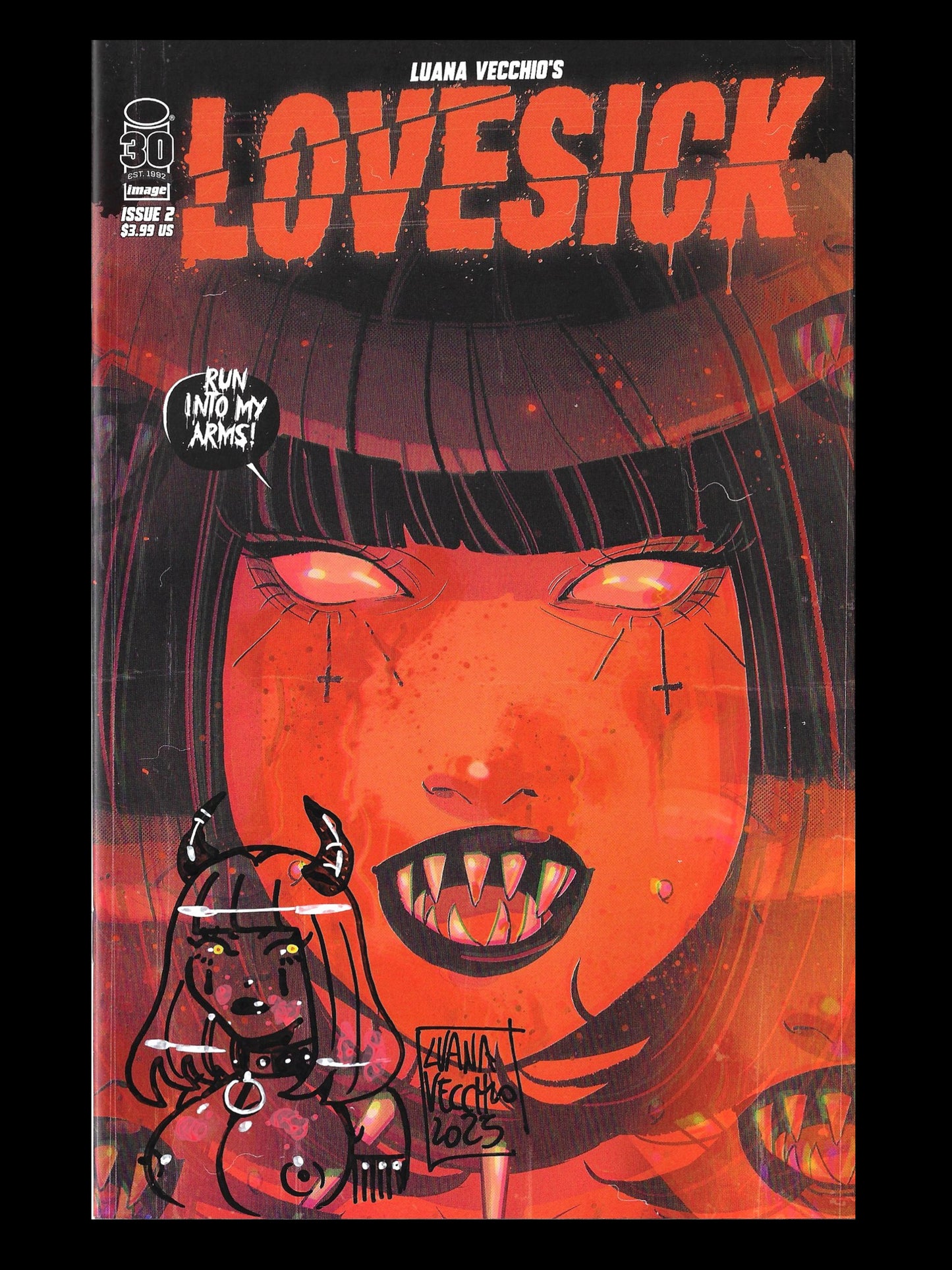 Lovesick - #2 Cover B - REMARQUED/Signed