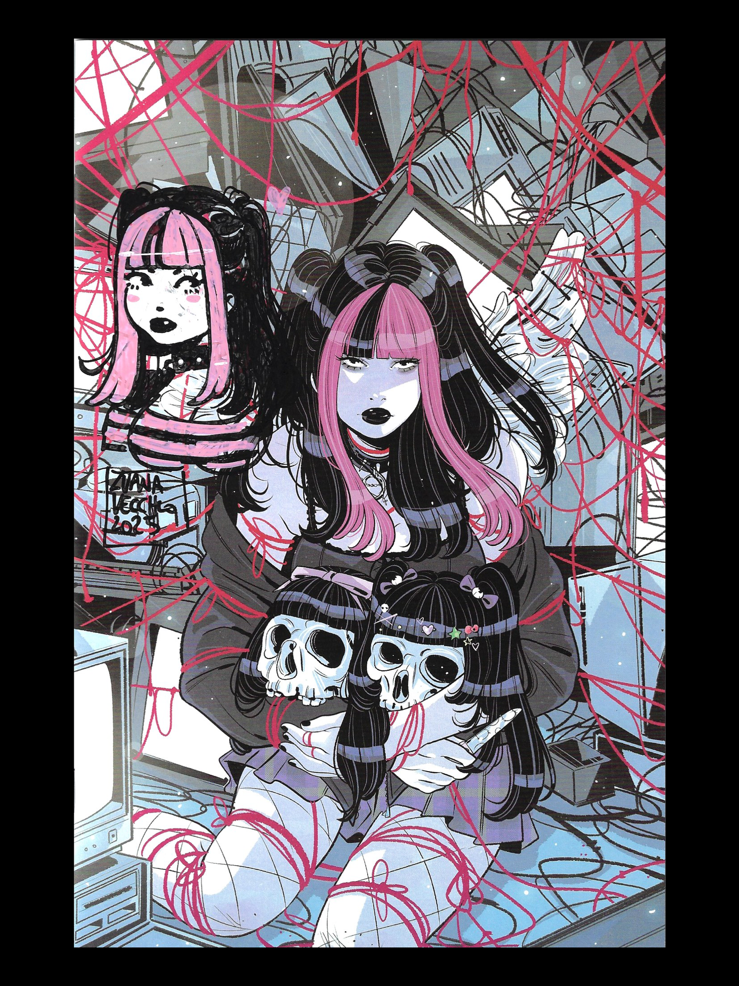 Doll Parts - #4 Virgin Variant Cover - REMARQUED/Signed