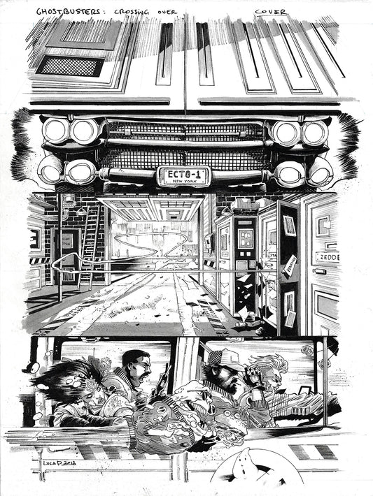 Ghostbusters: Crossing Over - #8 Variant Cover