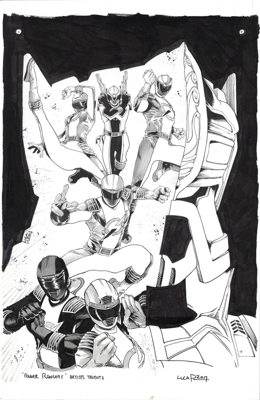Power Rangers Pinup