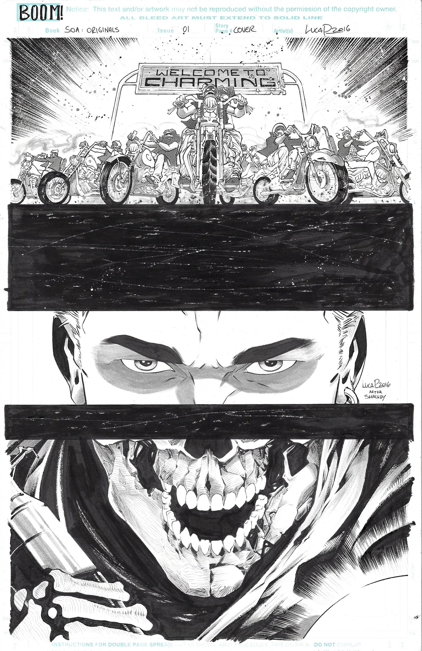 Sons of Anarchy: Redwood Originals - #4 Cover B