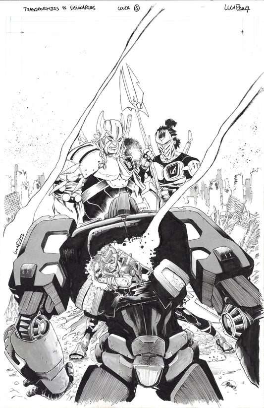 Transformers vs Visionaries - #4 Cover B