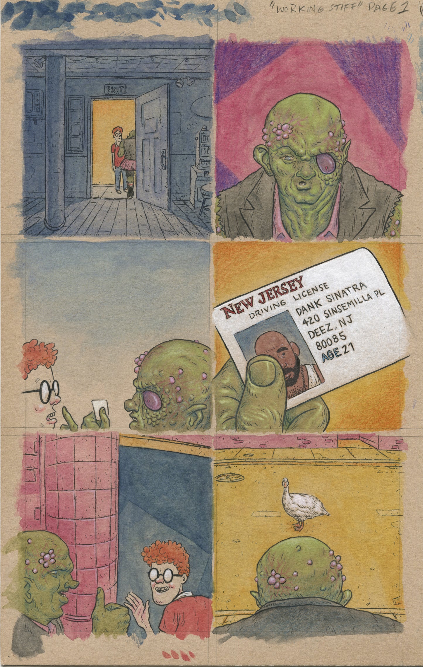 Toxic Avenger: Workin' Stiff - Page 1