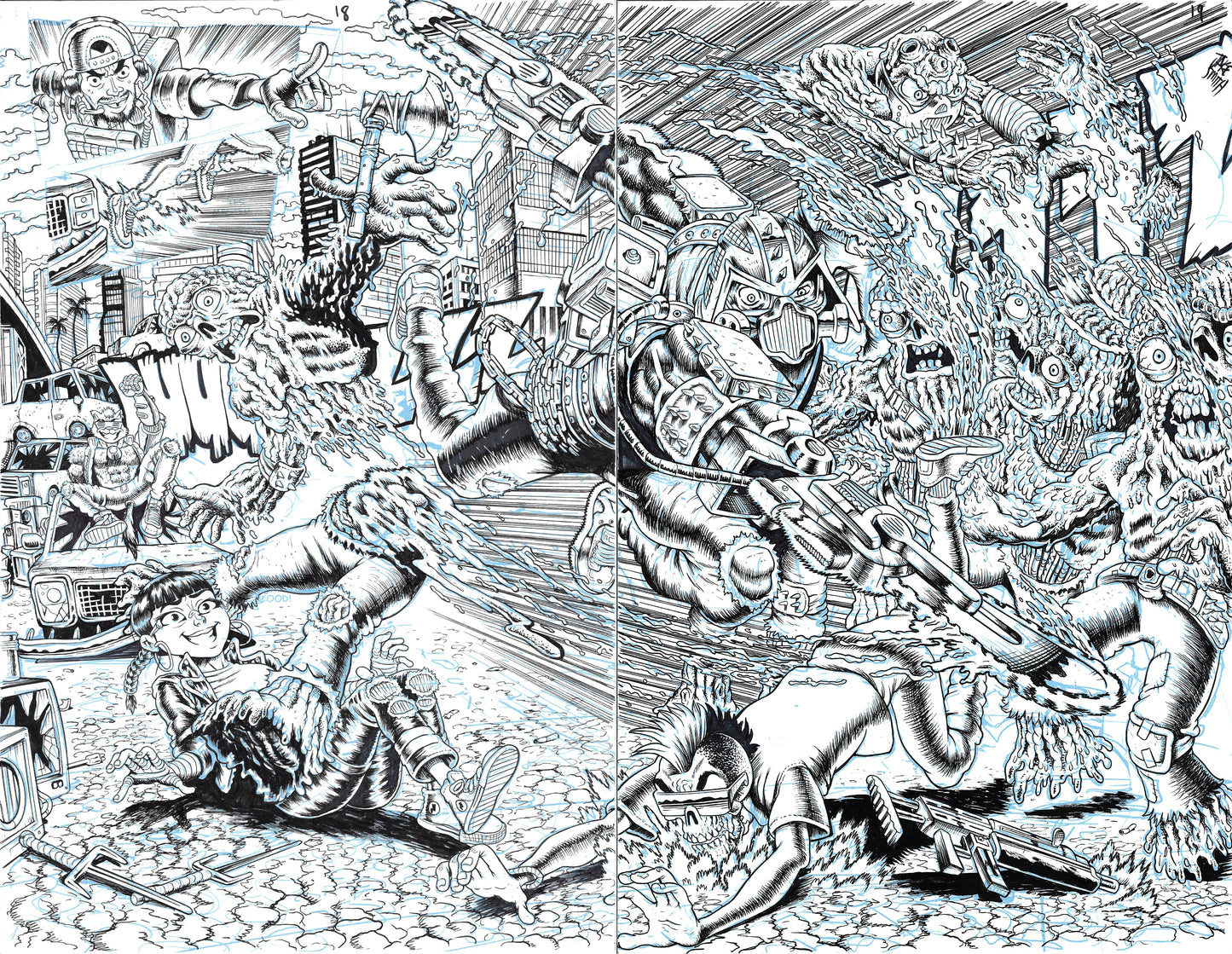 RoboWolf - #2 Pages 18 + 19 DPS