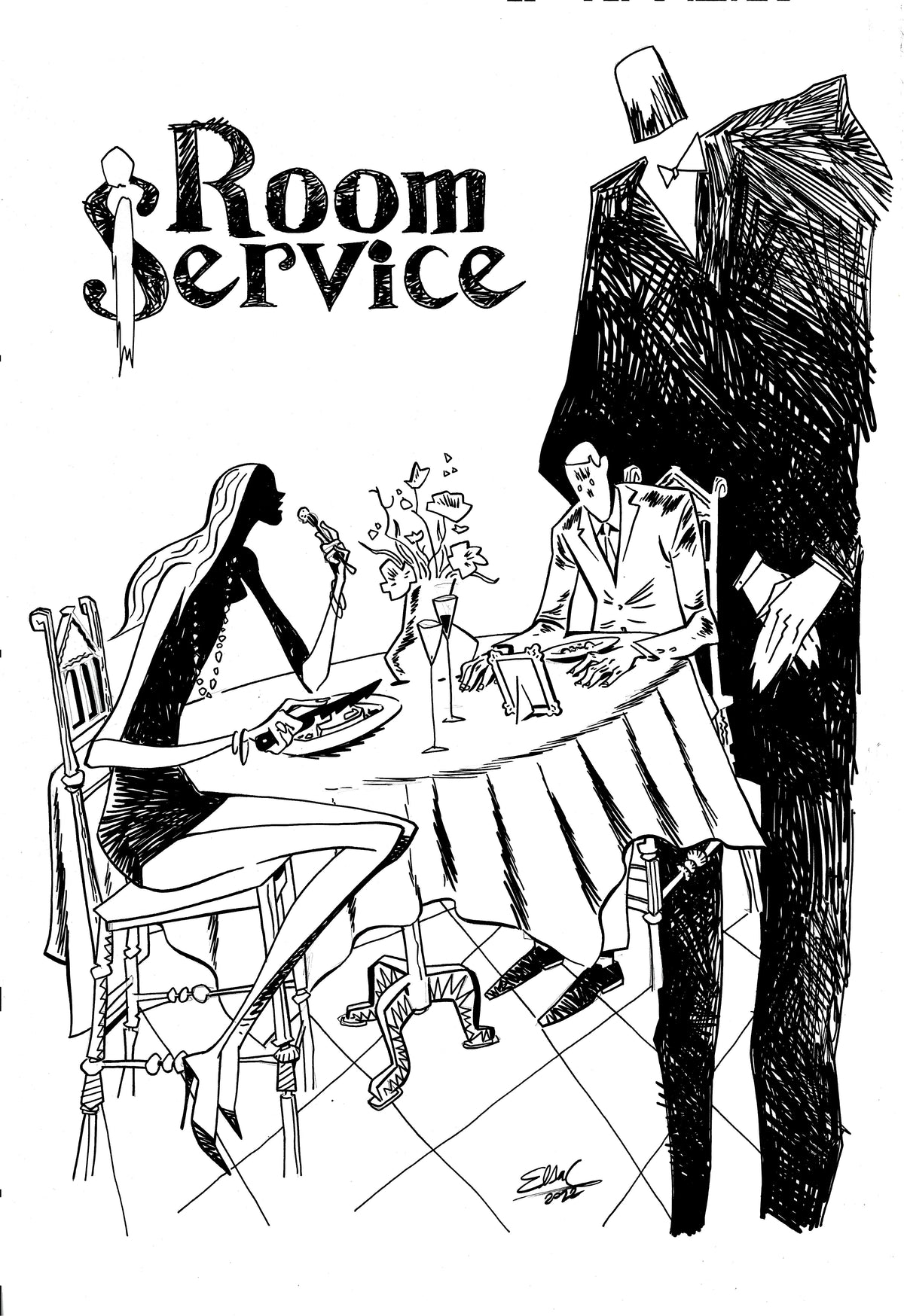 Room Service -Kickstarter Exclusive Poster