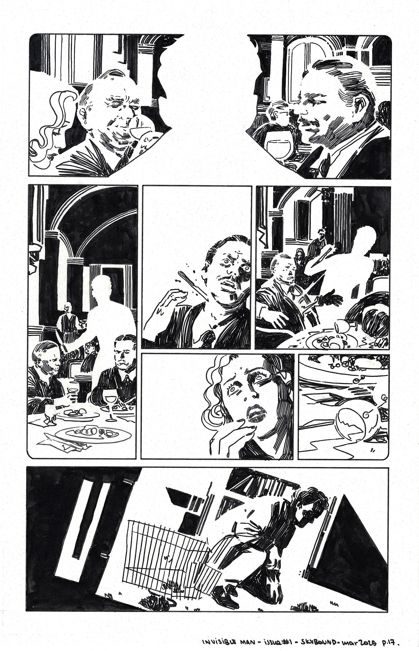Universal Monsters: The Invisible Man - #1 Page 17