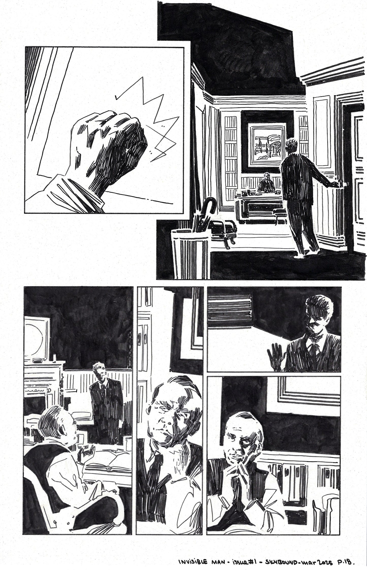 Universal Monsters: The Invisible Man - #1 Page 18