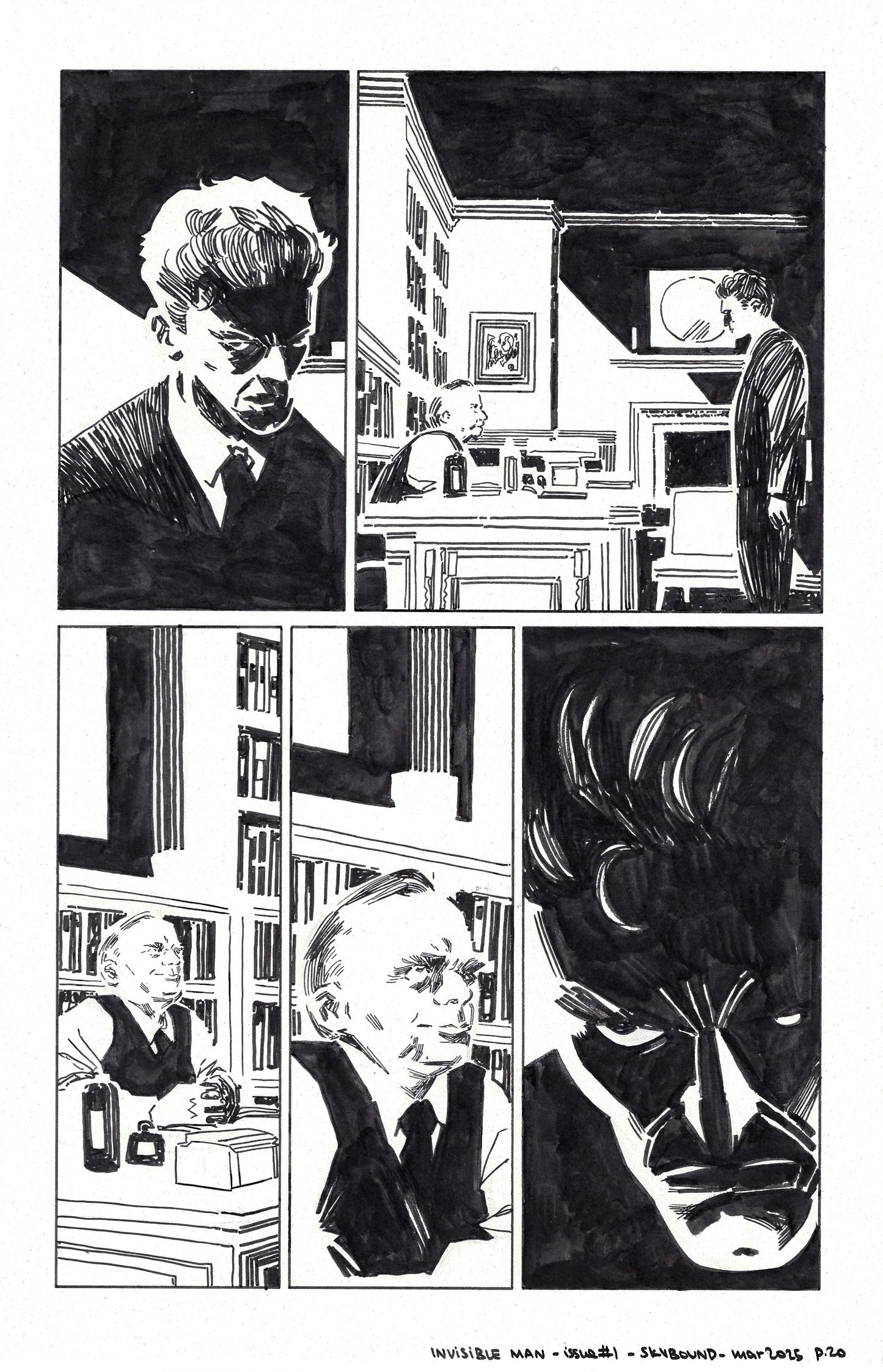 Universal Monsters: The Invisible Man - #1 Page 20