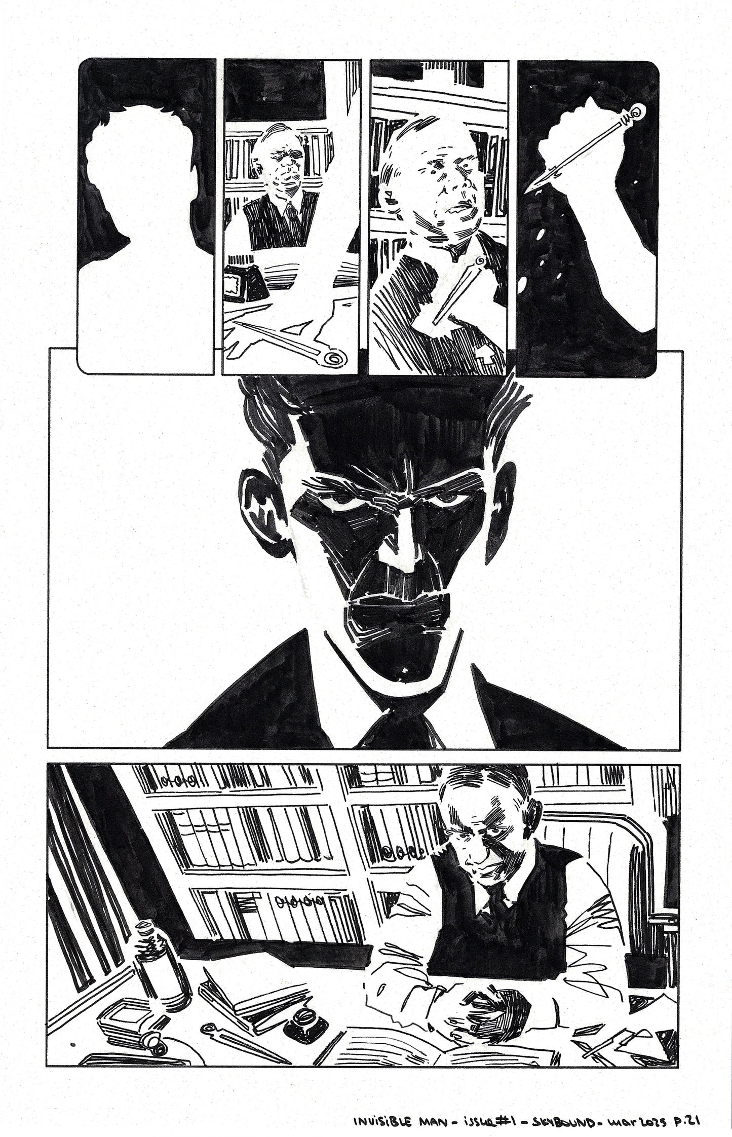 Universal Monsters: The Invisible Man - #1 Page 21