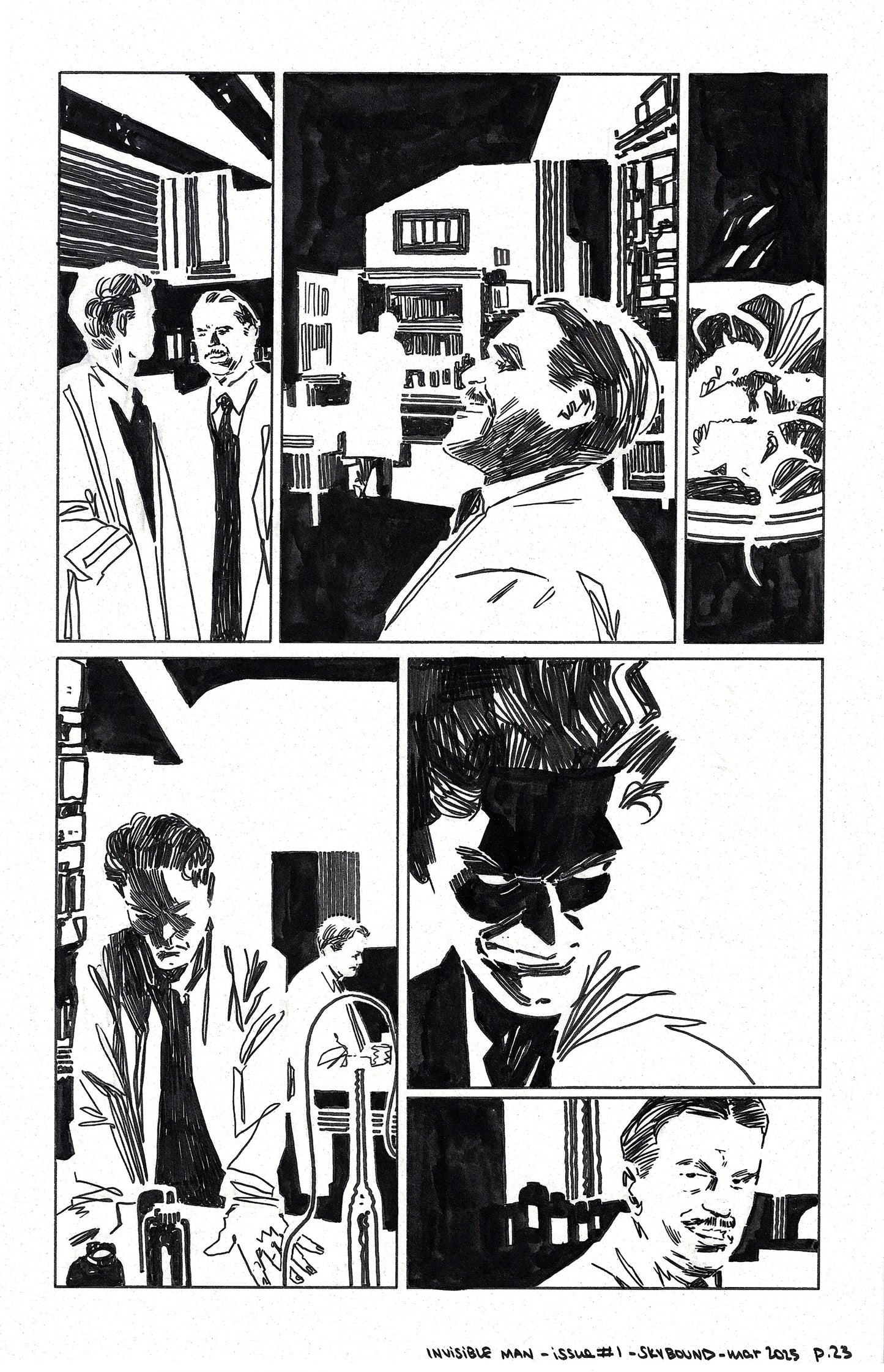 Universal Monsters: The Invisible Man - #1 Page 23