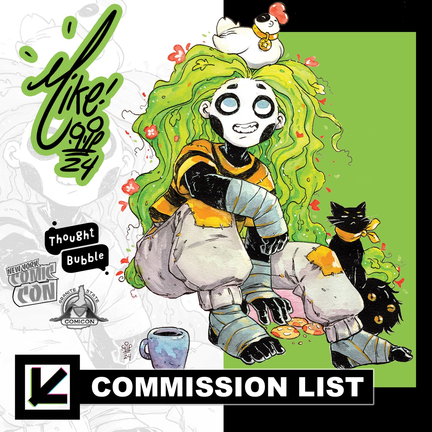 Michael Dialynas 2024 Commission List