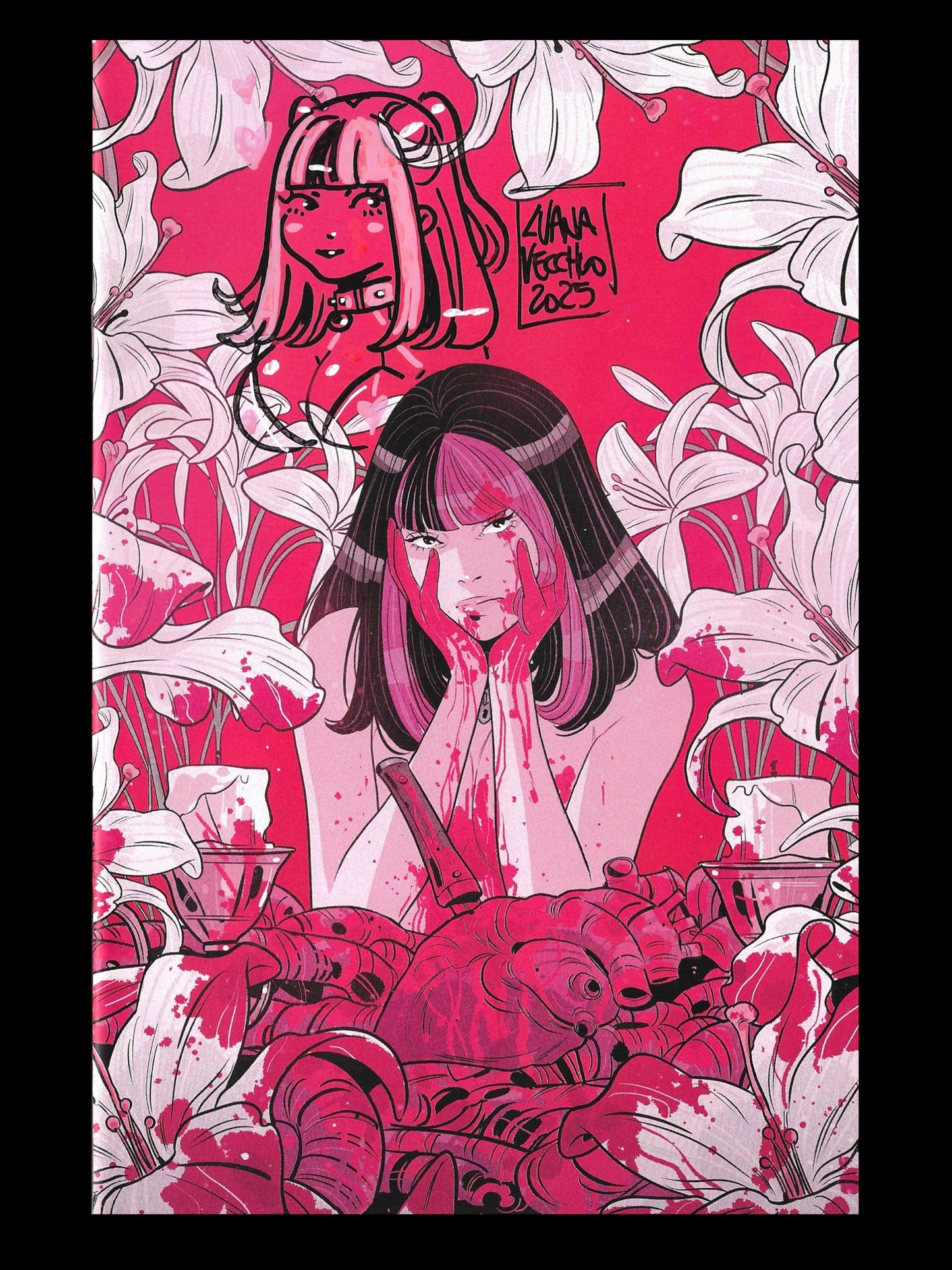 Doll Parts - #5 Virgin Variant Cover - REMARQUED/Signed