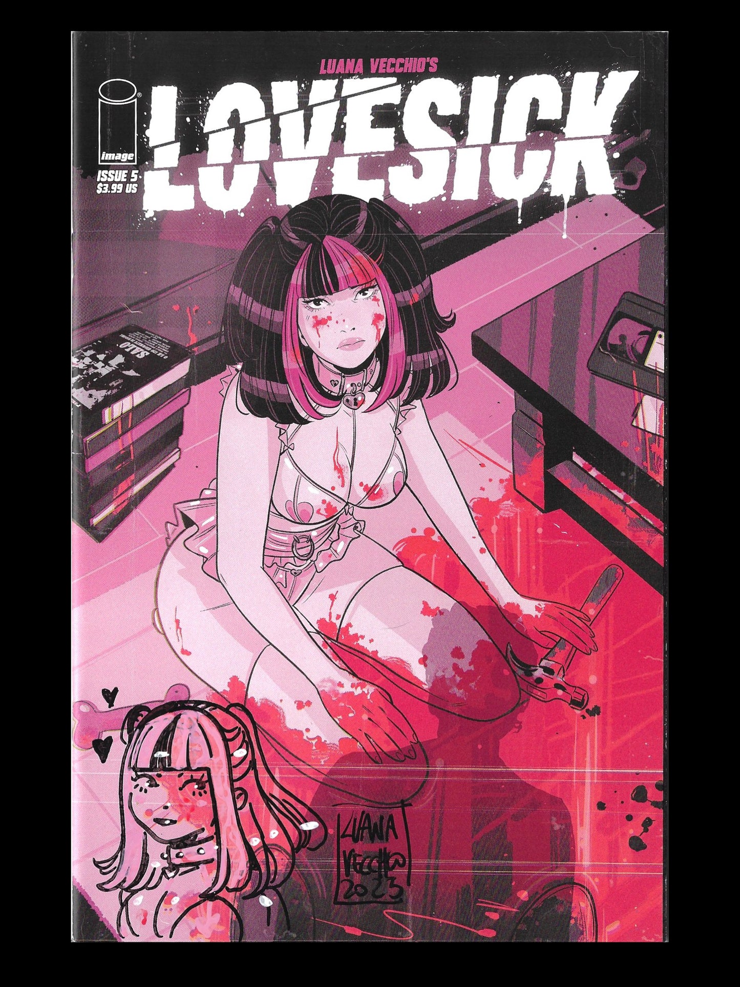 Doll Parts - #5 Cover A - REMARQUED/Signed