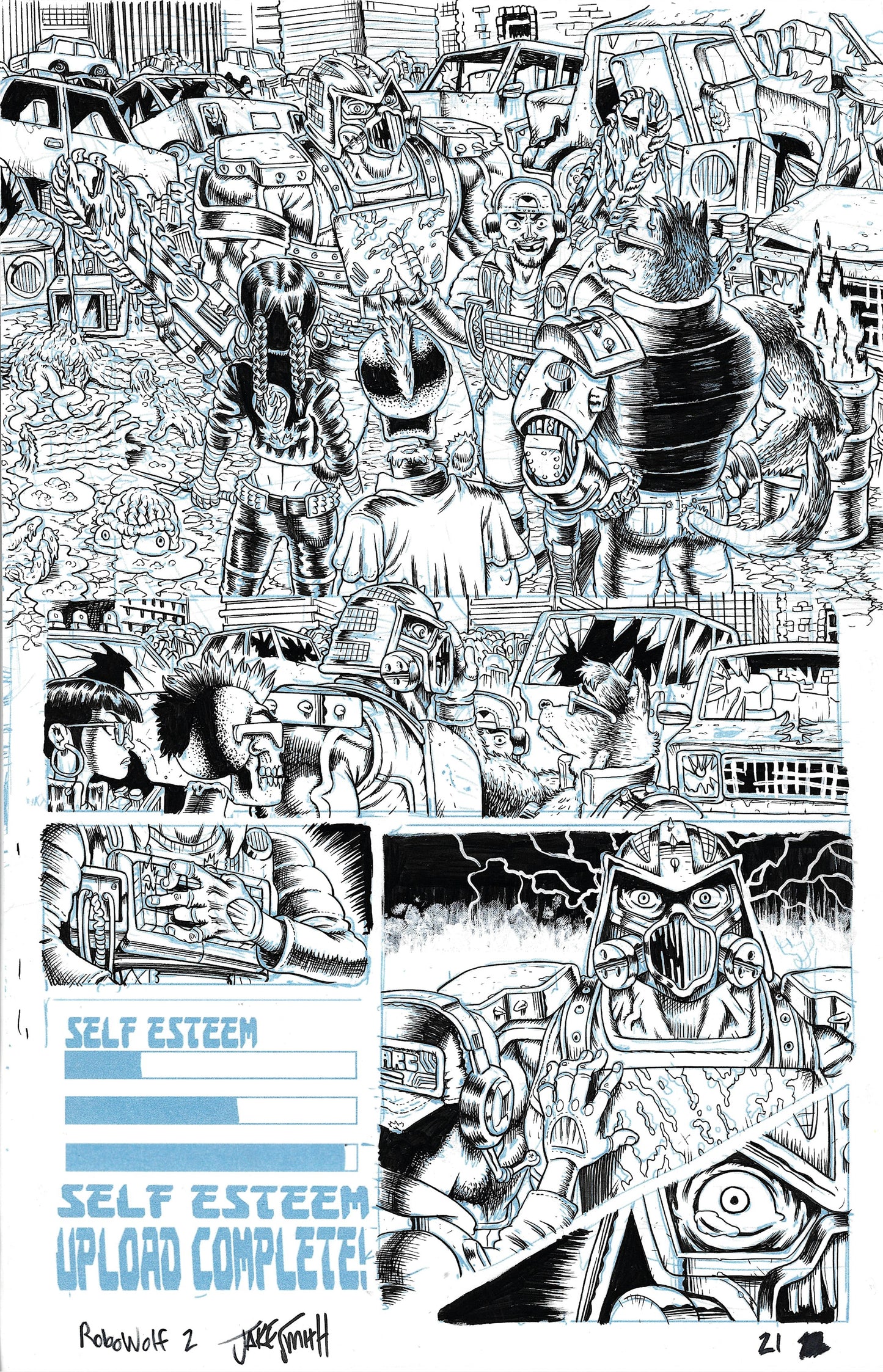 RoboWolf - #2 Page 21