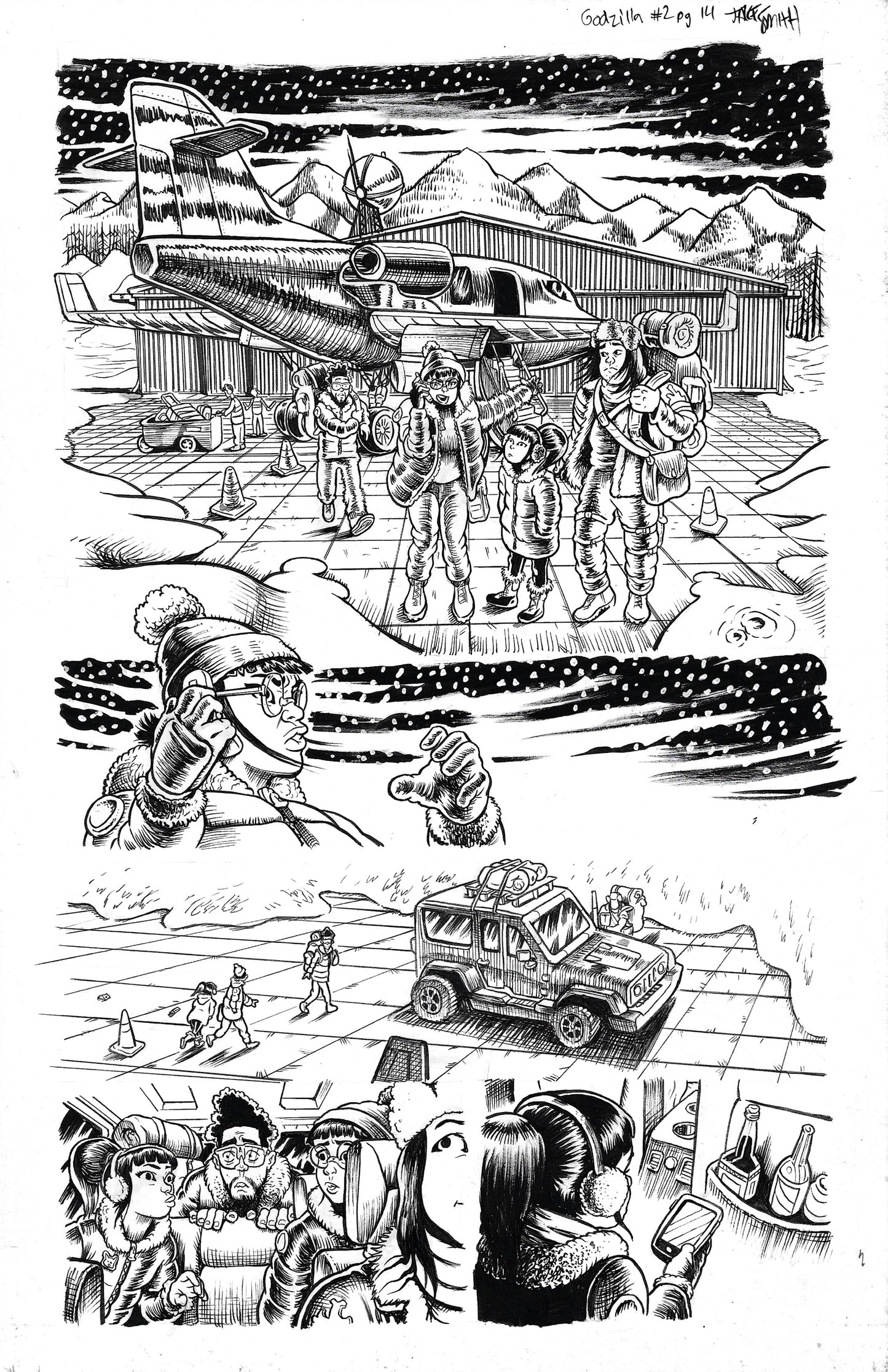 Godzilla: War For Humanity - #2 Page 14