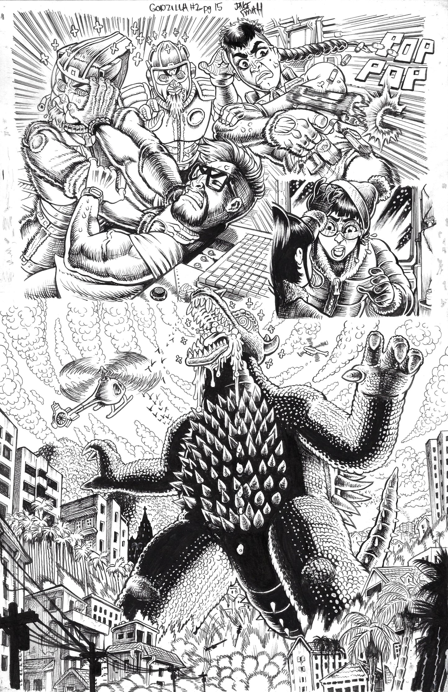 Godzilla: War For Humanity - #2 Page 15