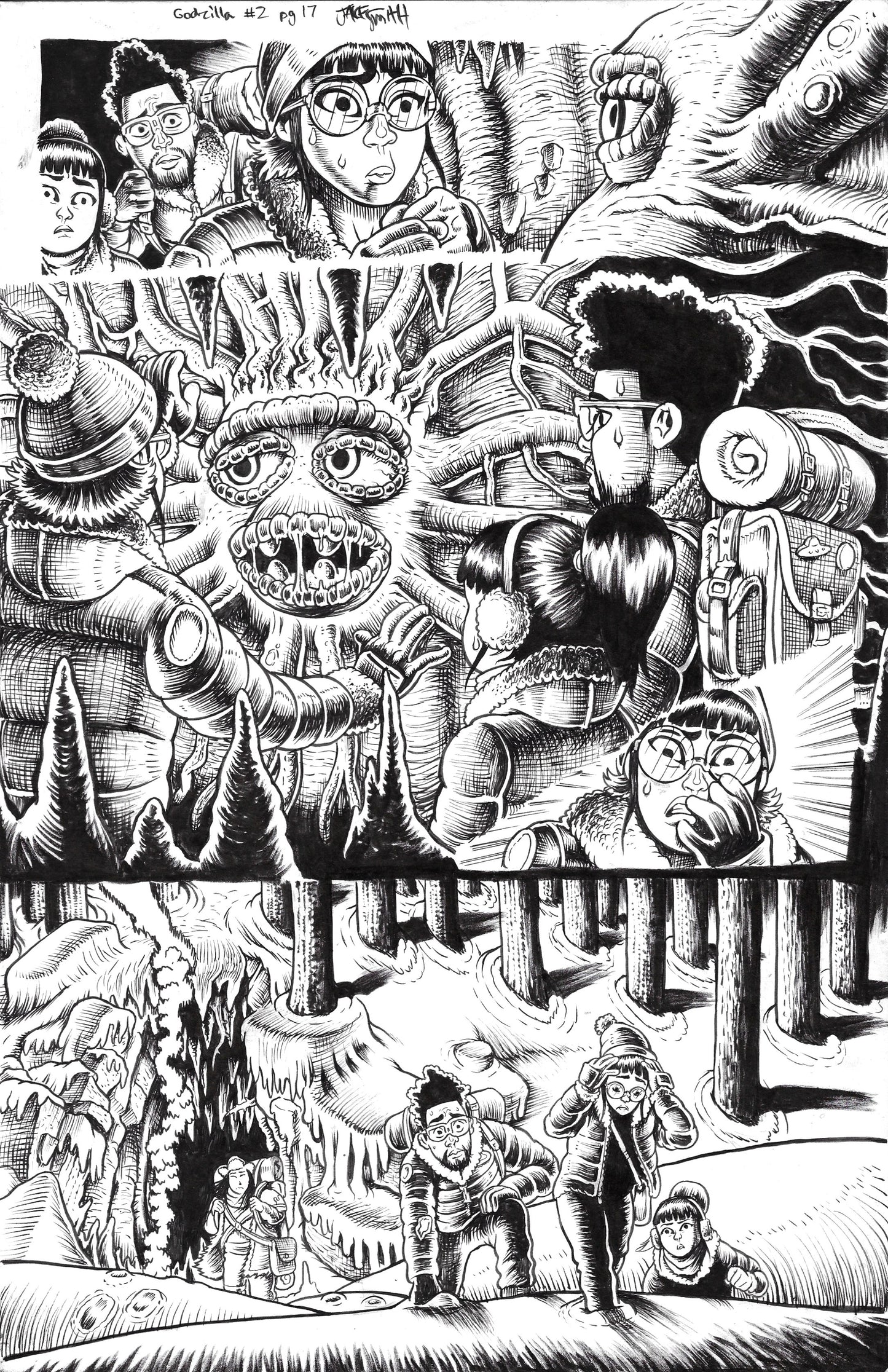 Godzilla: War For Humanity - #2 Page 17