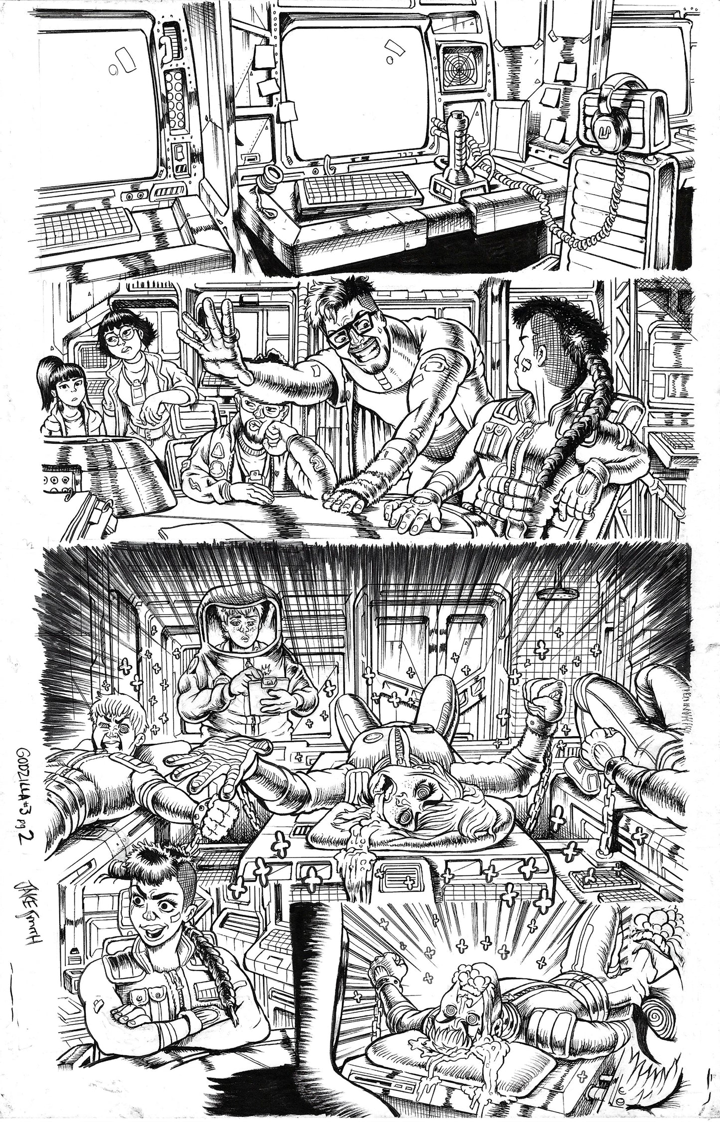 Godzilla: War For Humanity - #3 Page 2