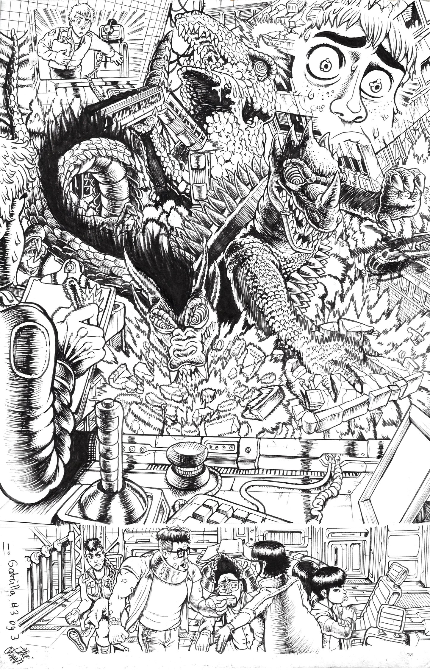 Godzilla: War For Humanity - #3 Page 3