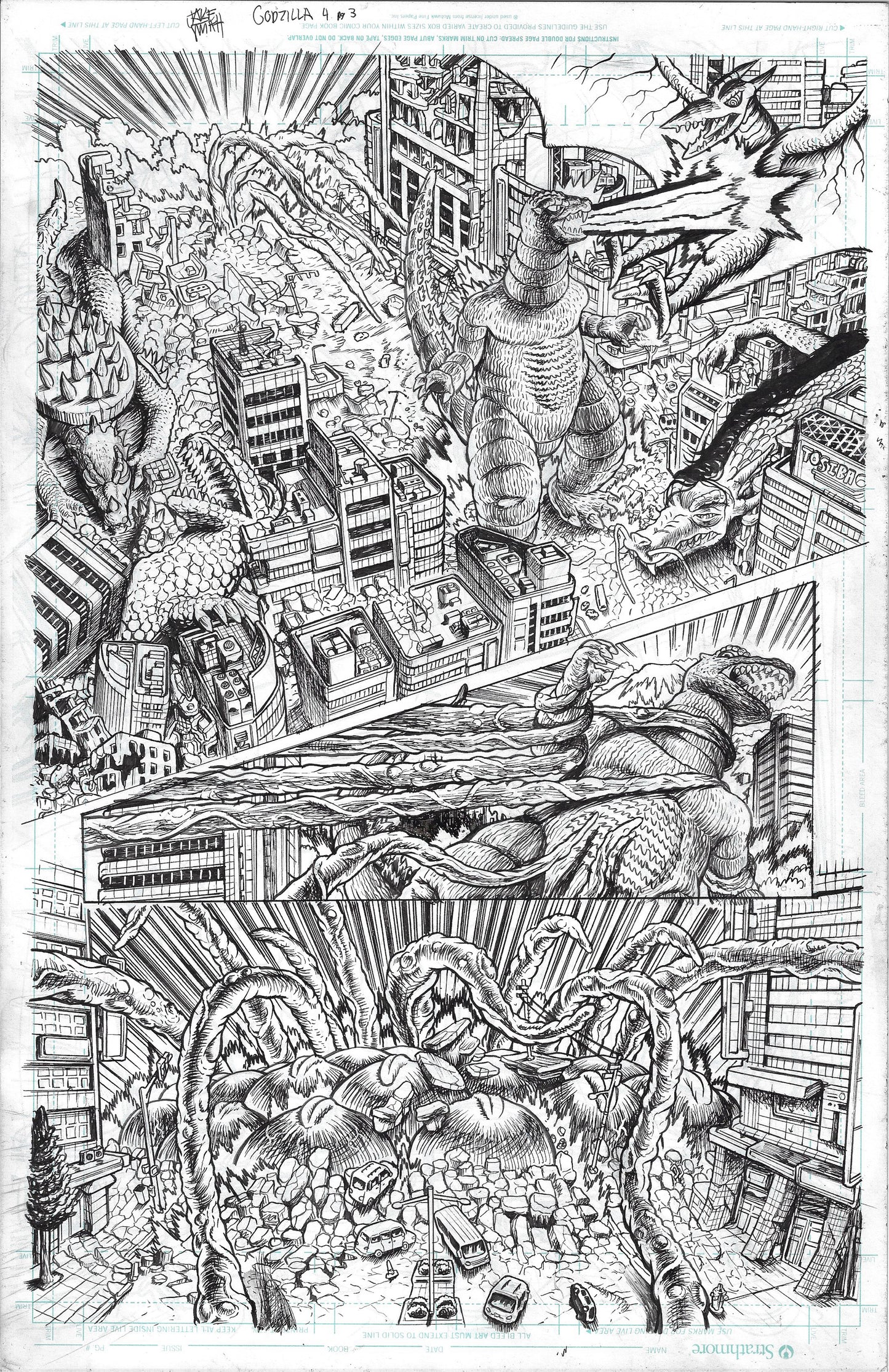 Godzilla: War For Humanity - #4 Page 3