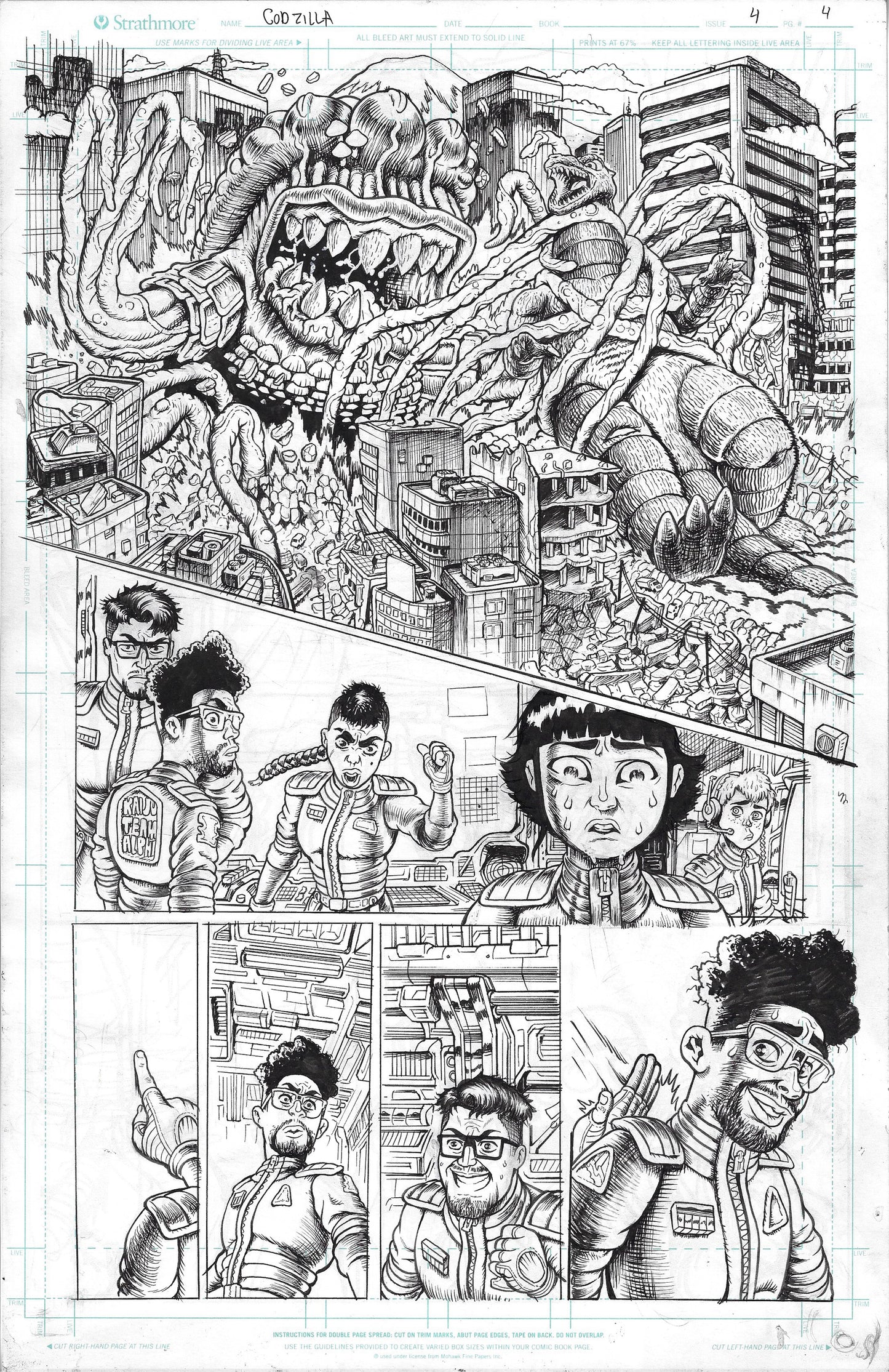 Godzilla: War For Humanity - #4 Page 4