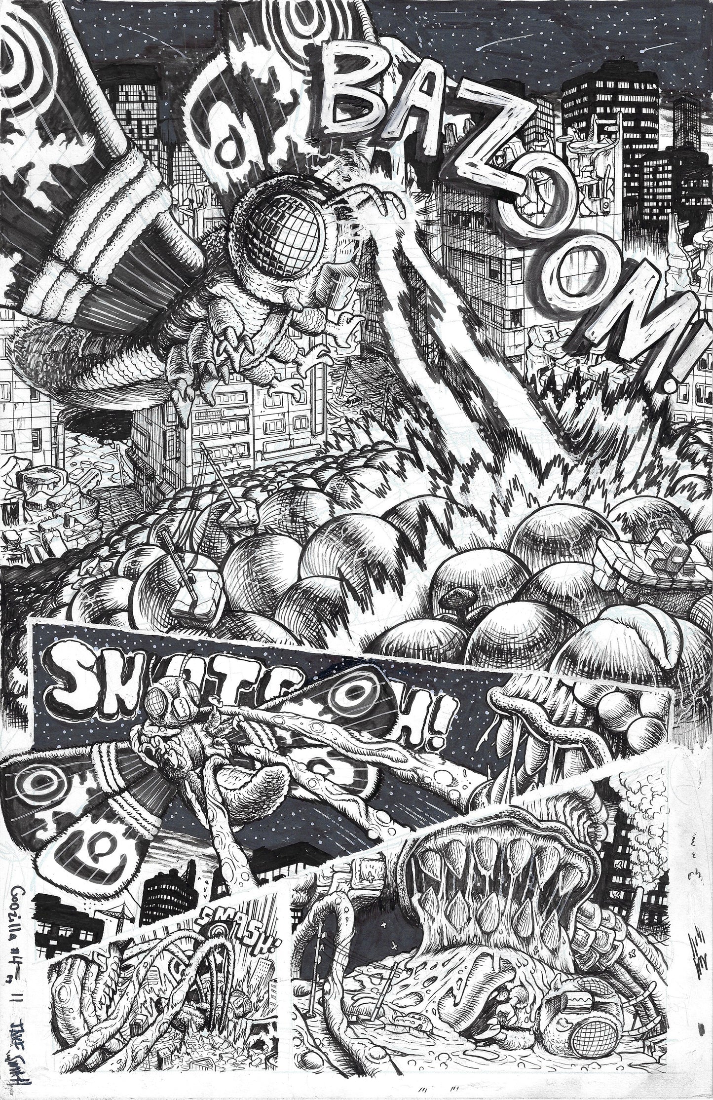 Godzilla: War For Humanity - #4 Page 11