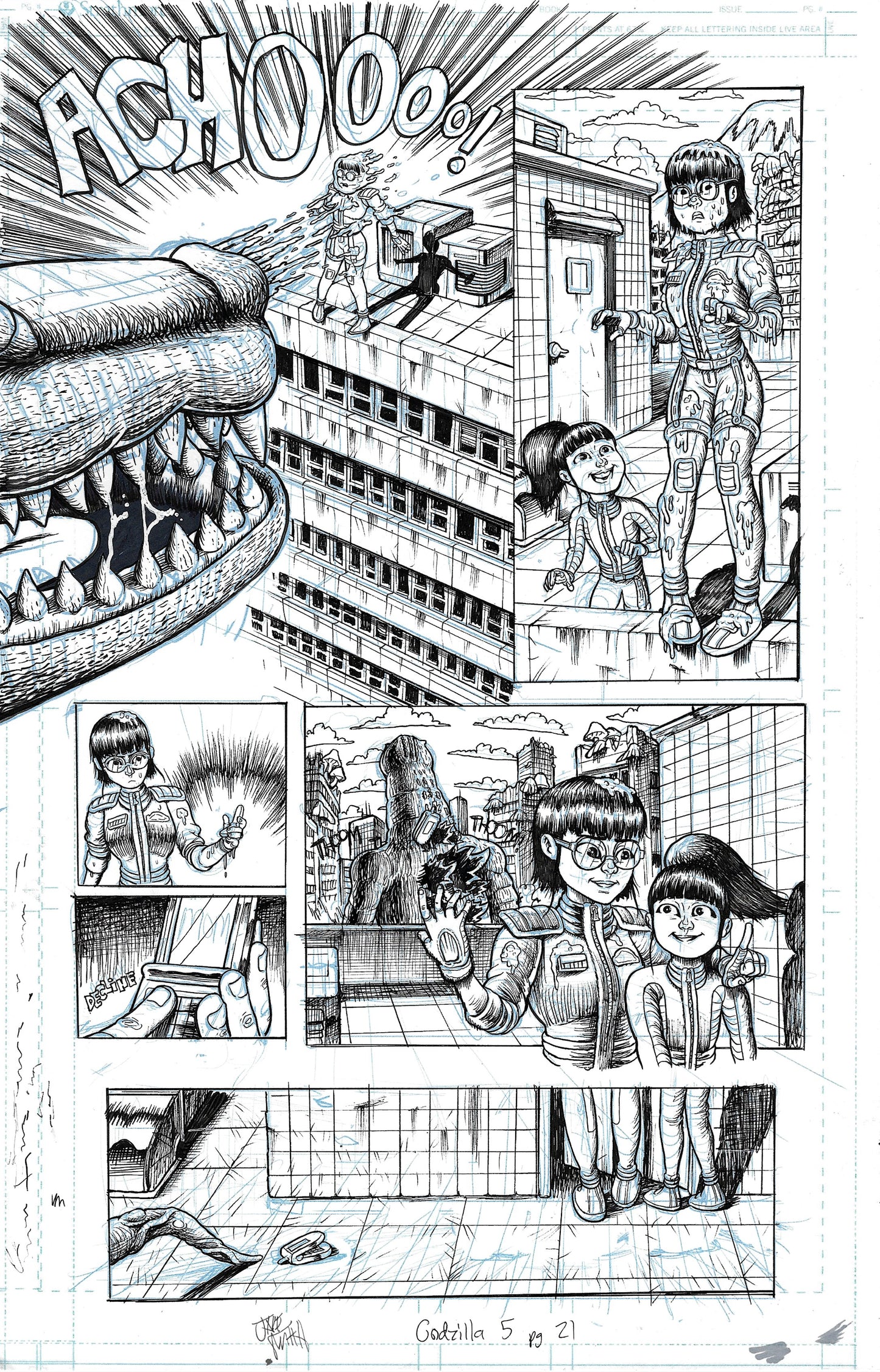 Godzilla: War For Humanity - #5 Page 21