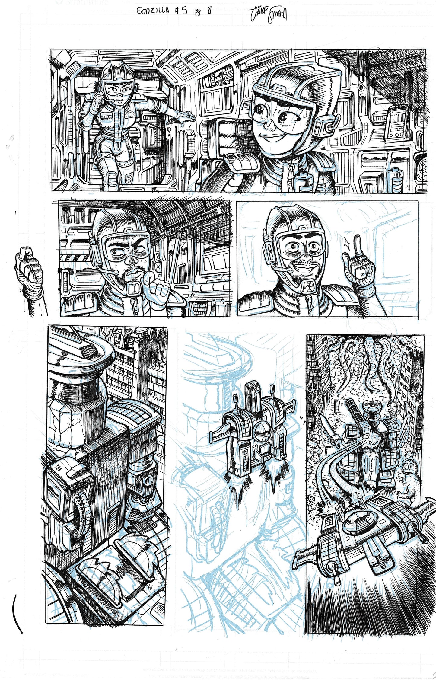 Godzilla: War For Humanity - #5 Page 8