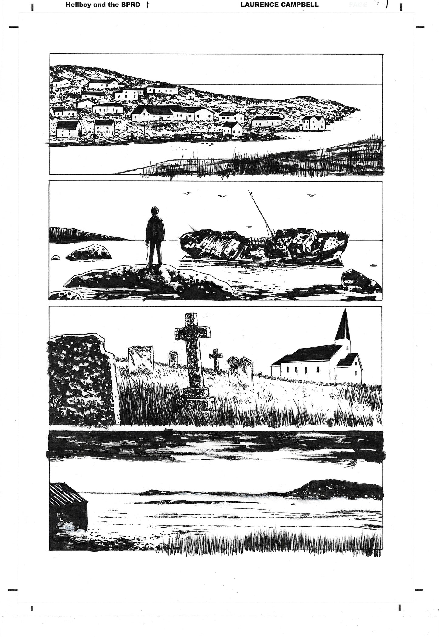 Hellboy & The B.P.R.D.: The Ghost Ships Of Labrador - #1 Page 1